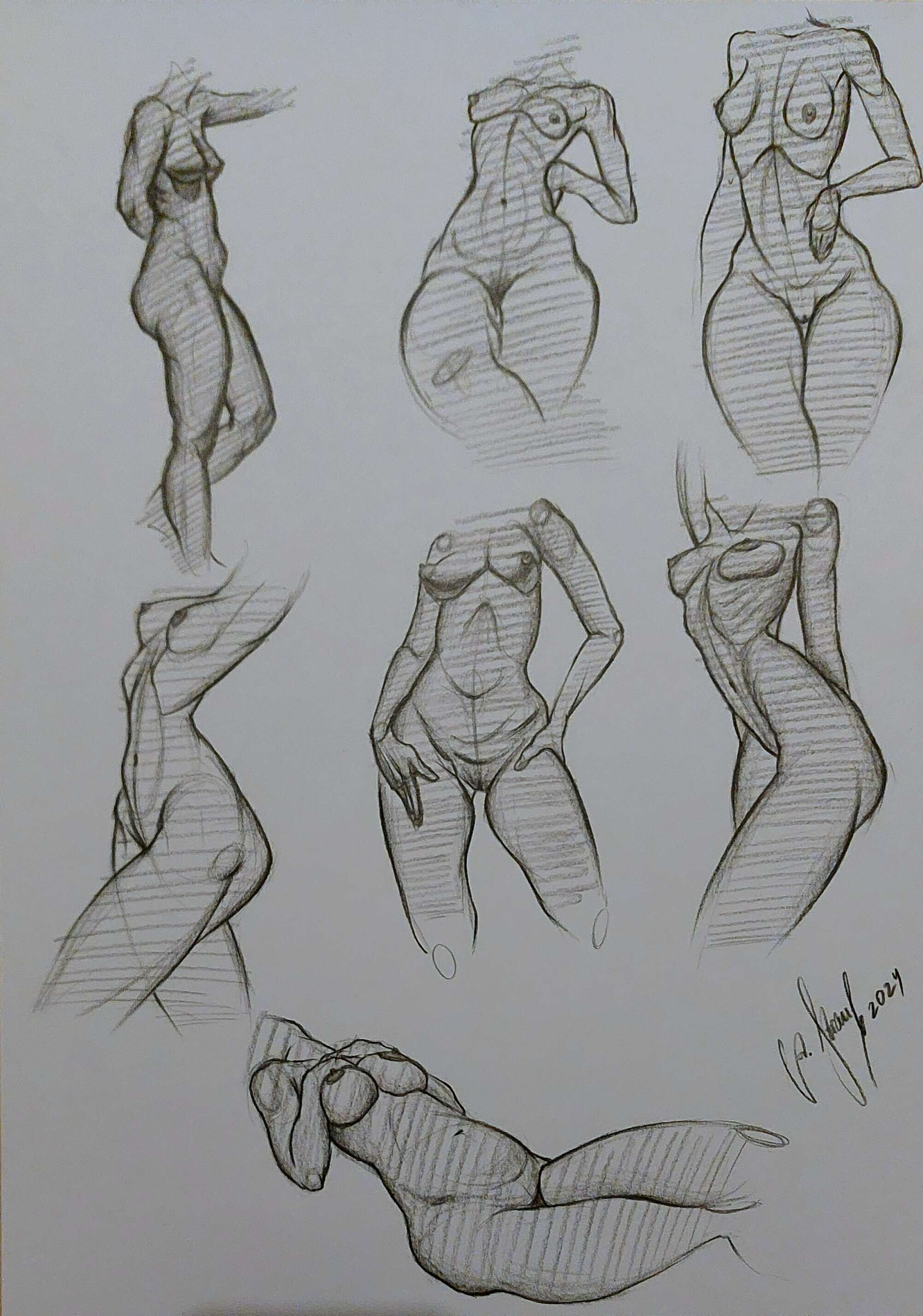 Aktstudien  - Alexander Straub 1