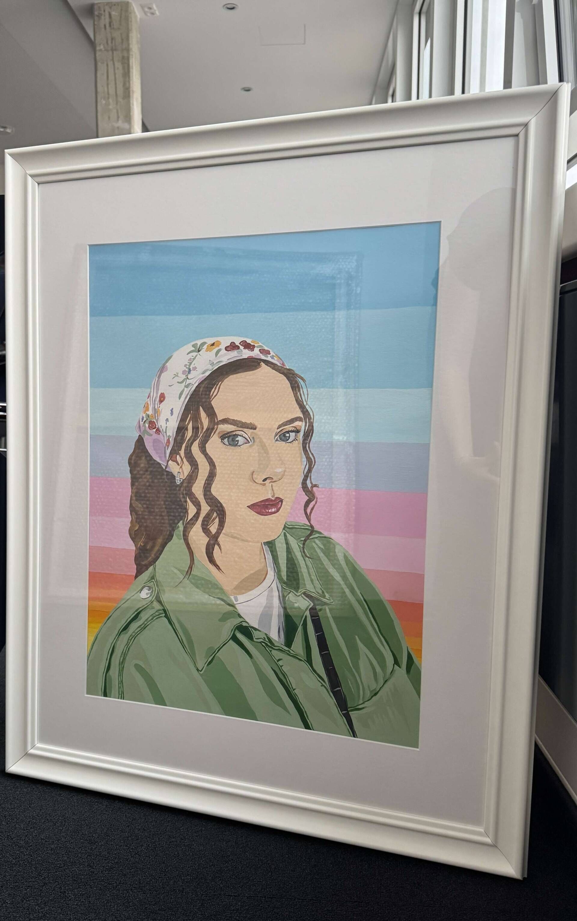 Selbstporträt Julia Acyrl - Julia Oleinicenko 2