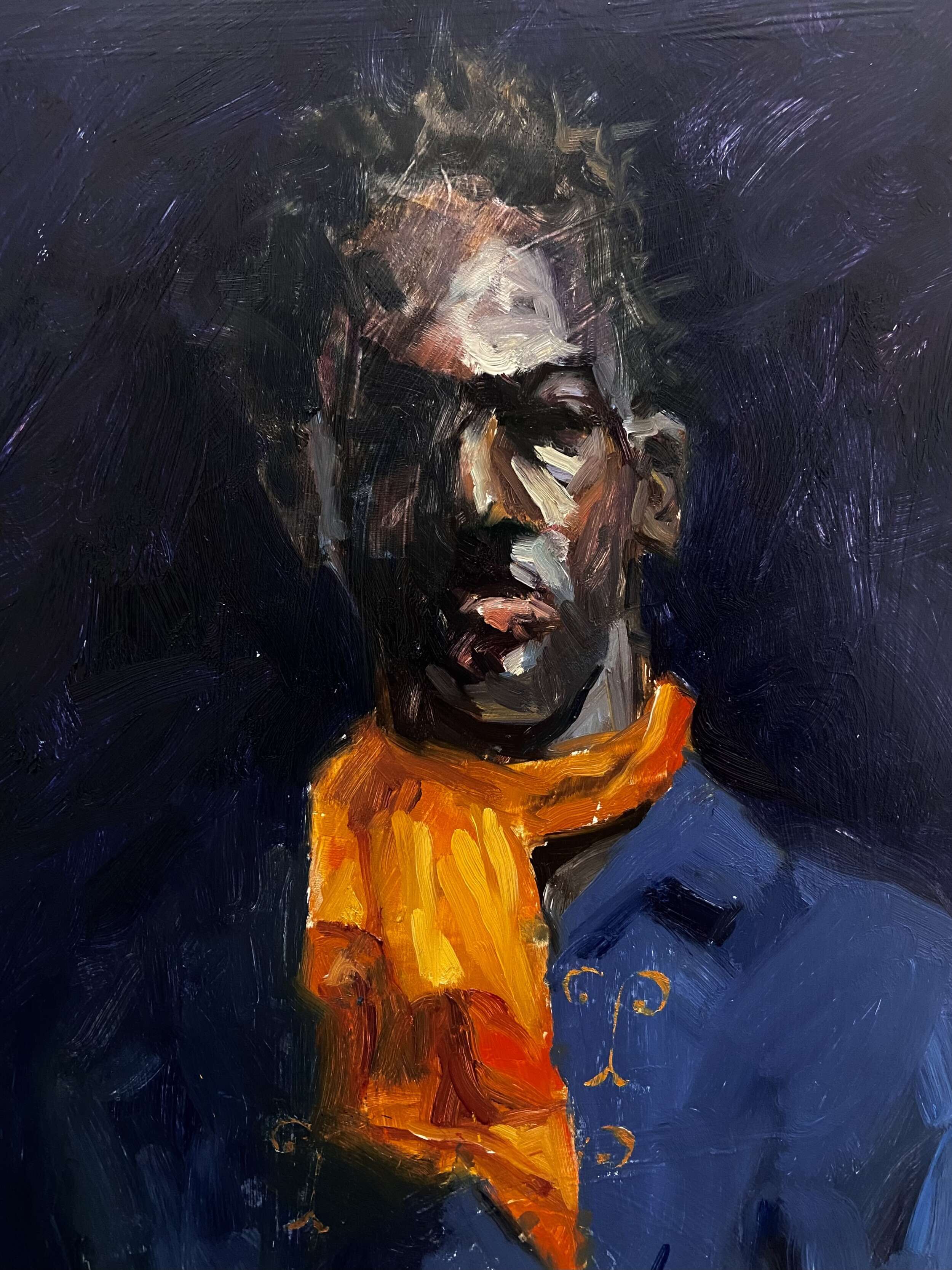 Orangenes Tuch - Lilli Geyer 1