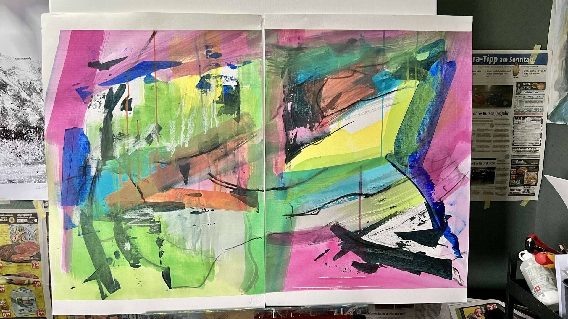 farbige Abstraktion(Serie) - Shin 2