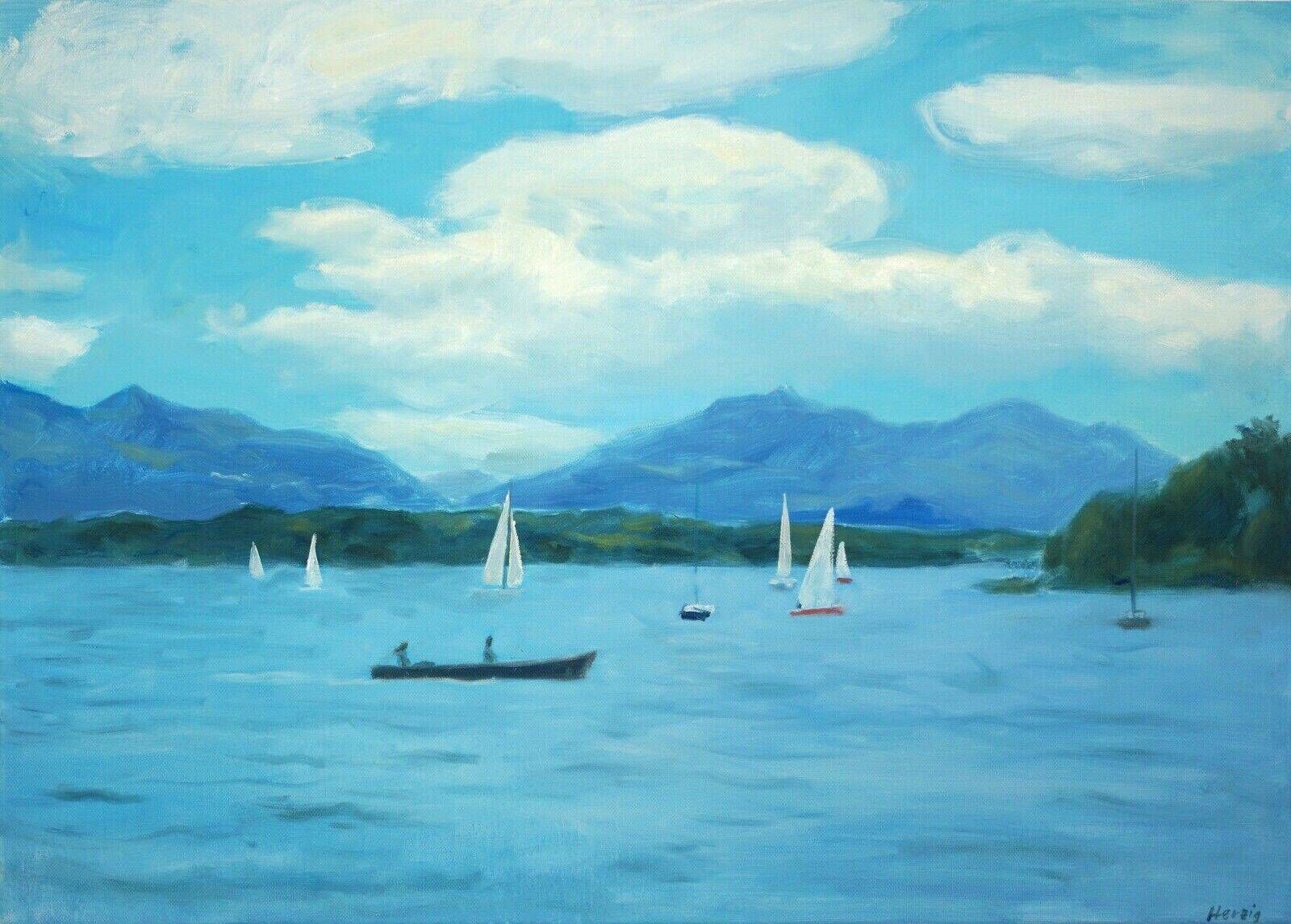 Boote auf dem Chiemsee - Christian Herzig 1