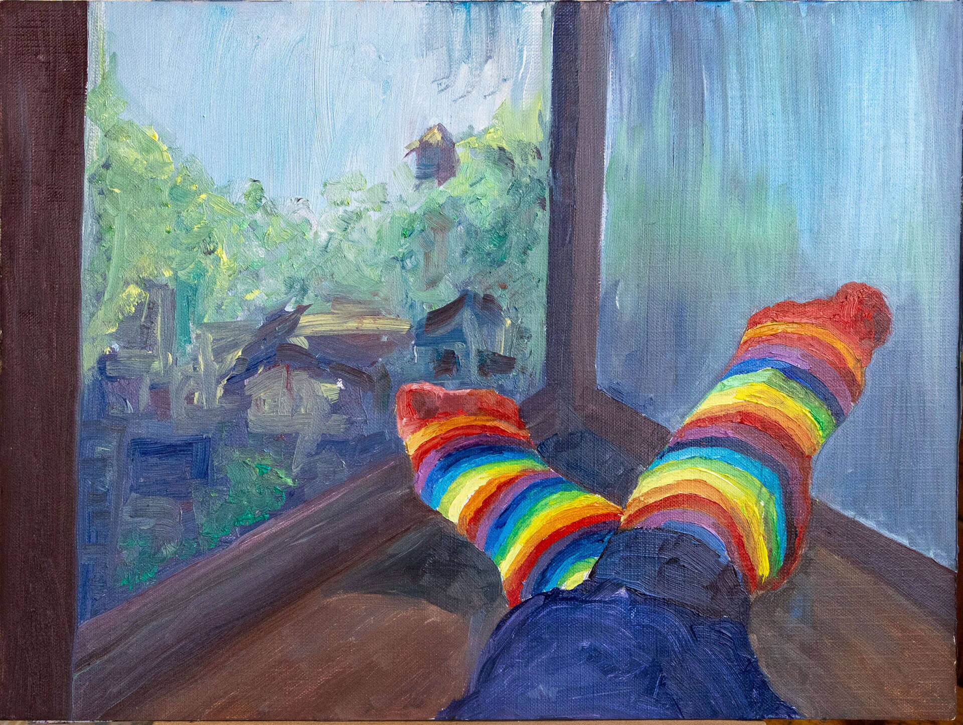 Rainbow Socks - Merle Renkl Rainbow Socks - Merle Renkl 1