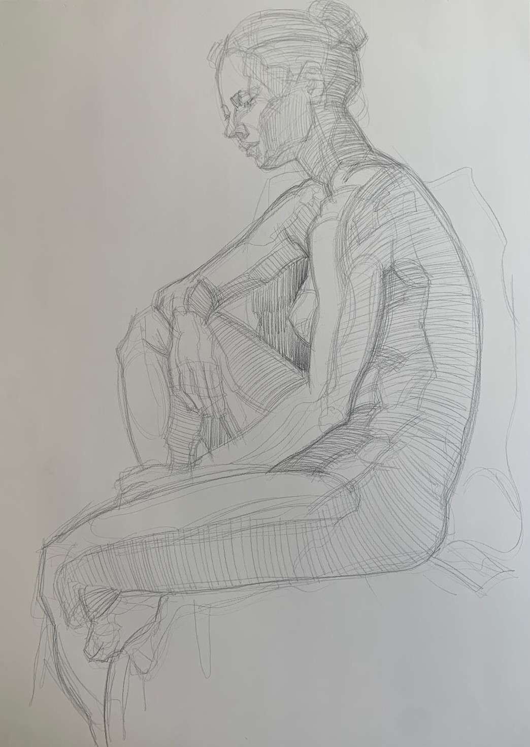 Sitzender Akt VI - Sebastian Lorenz 1