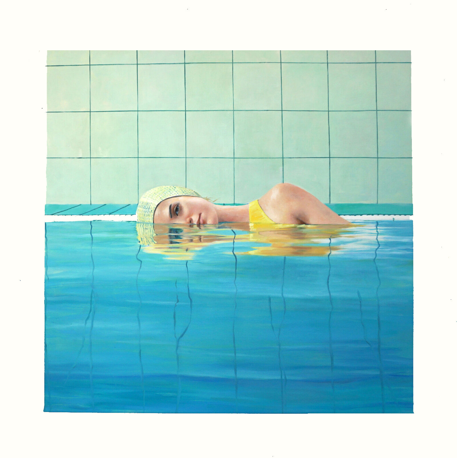 Schwimmerin - Christian Herzig 1