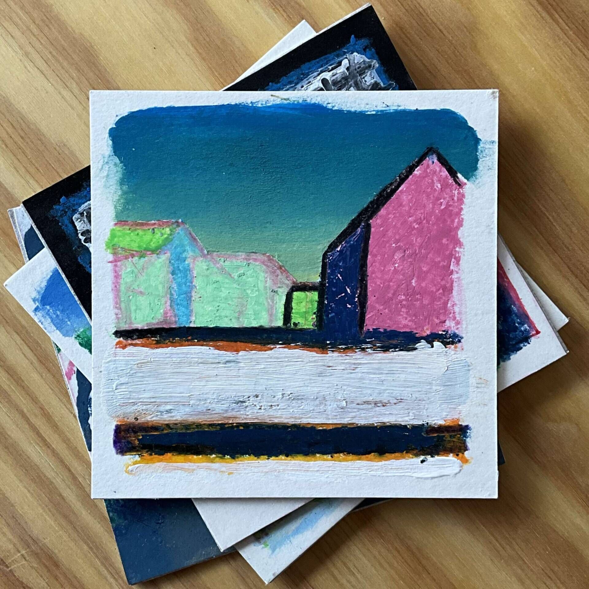 Set aus 4 Papierarbeiten, Nummer 14 - Lukas Franz Zimmermann 5