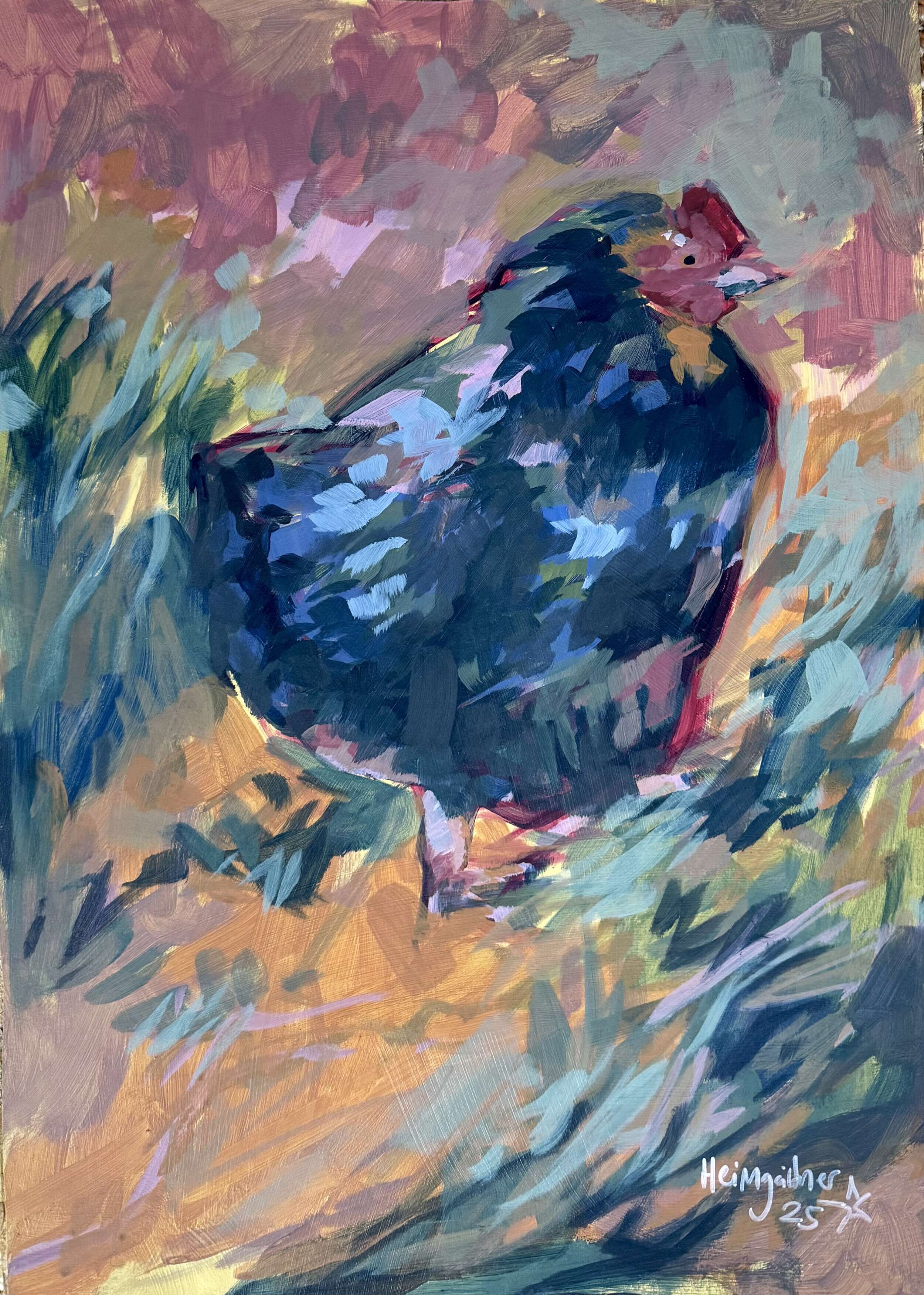 Das Huhn unter dem Walnussbaum - Daniel Heimgärtner 1