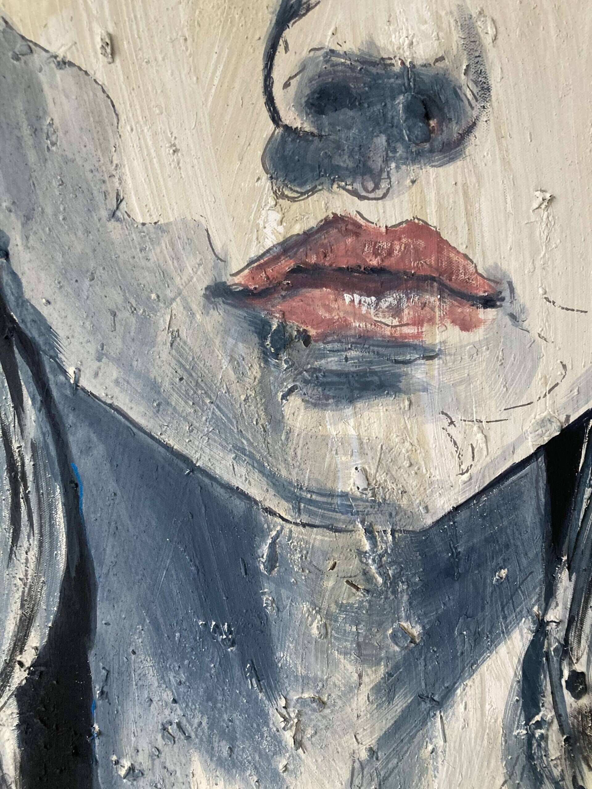 Frau mit blauem Blick - Kim Helbig 4