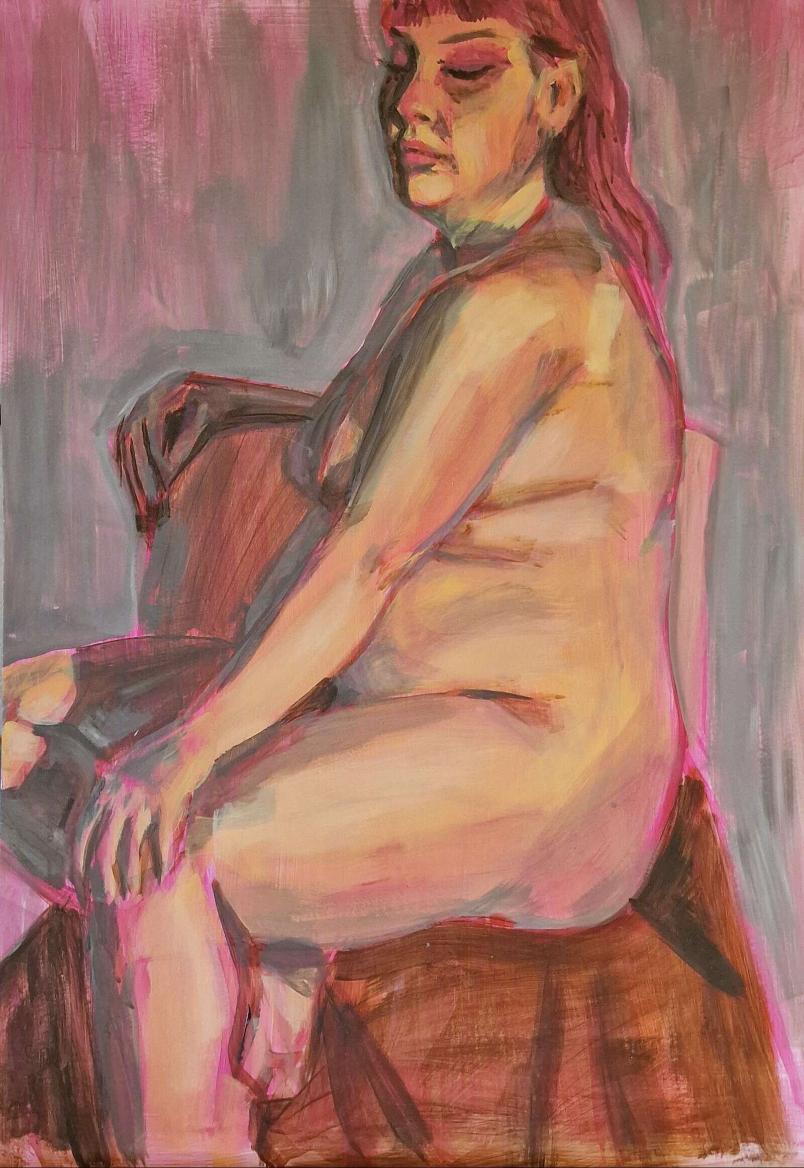 Pinker Akt - Julia Ettenhuber 1