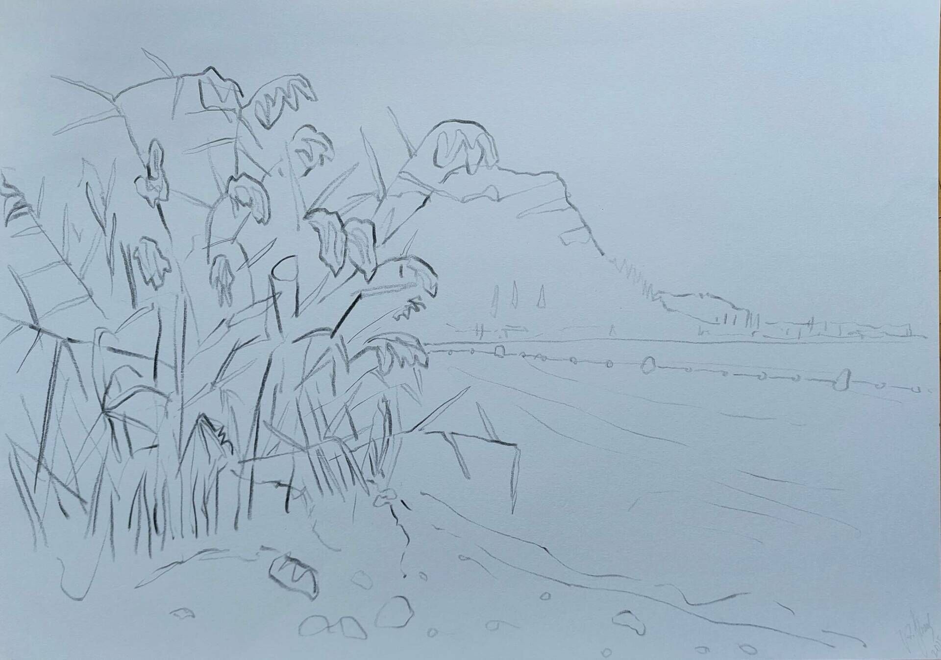 Blick auf La Rocca - Alexander Straub 1