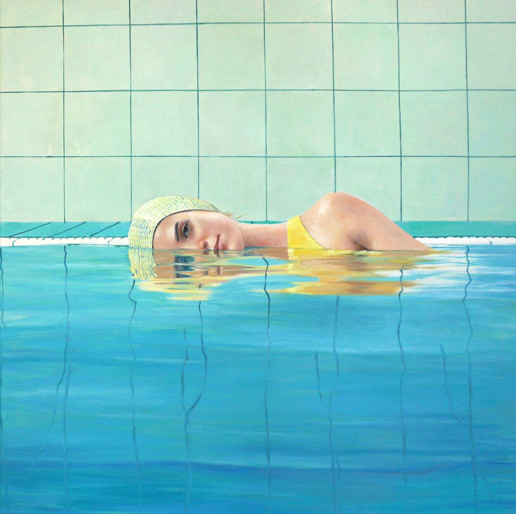Schwimmerin - Christian Herzig 1