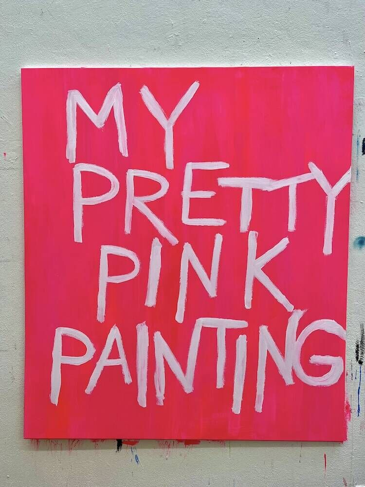 my pretty pink painting - Maximilian Dussmann 1