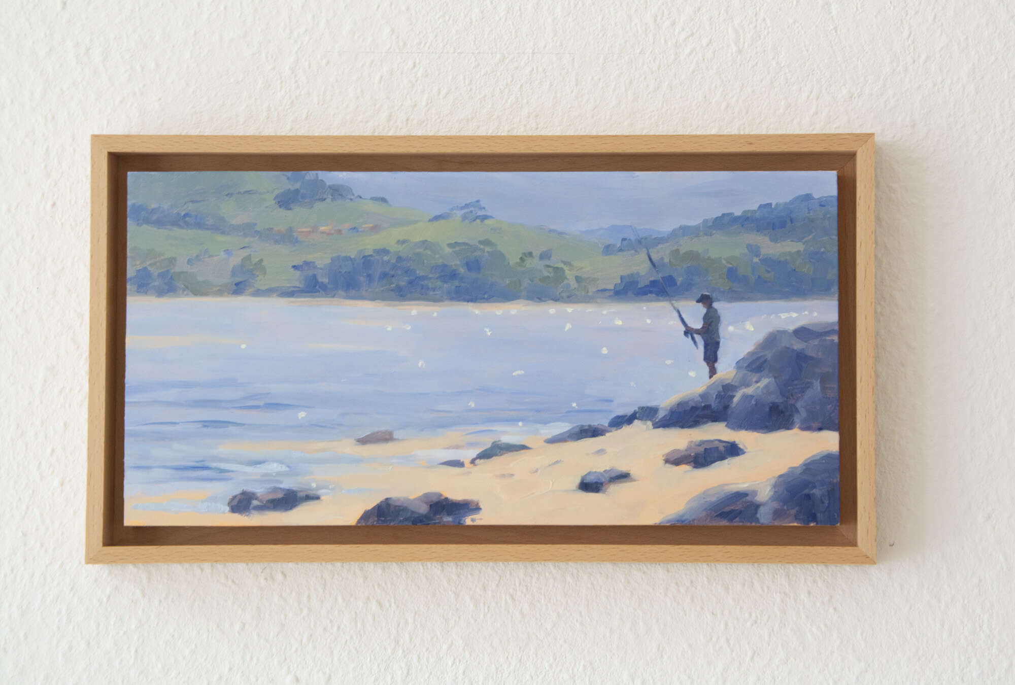 Angler in der Morgensonne (Mogro) - Janna Schnoor 2