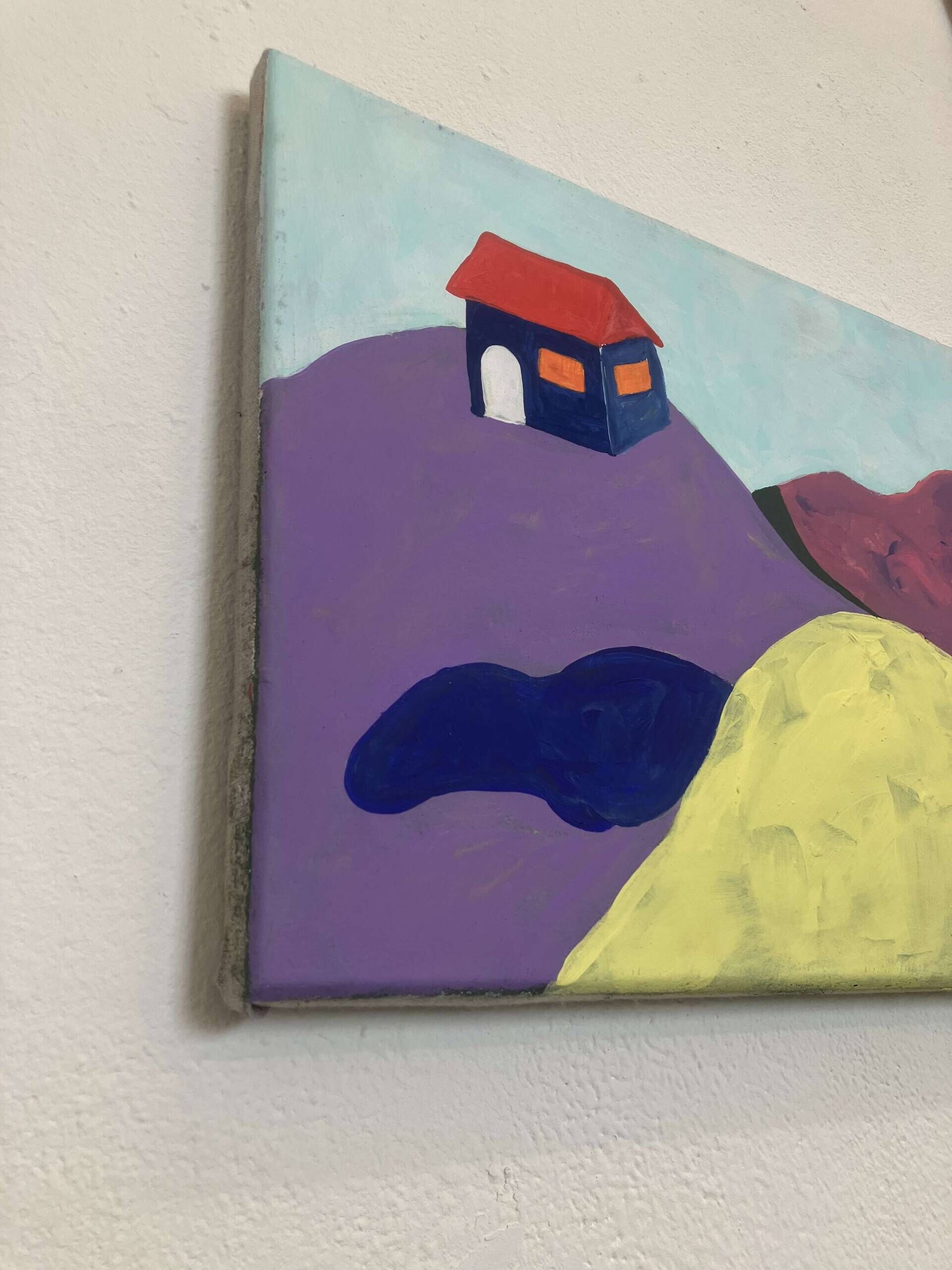 Bergsee mit Hütte - Amadea Blaut 2