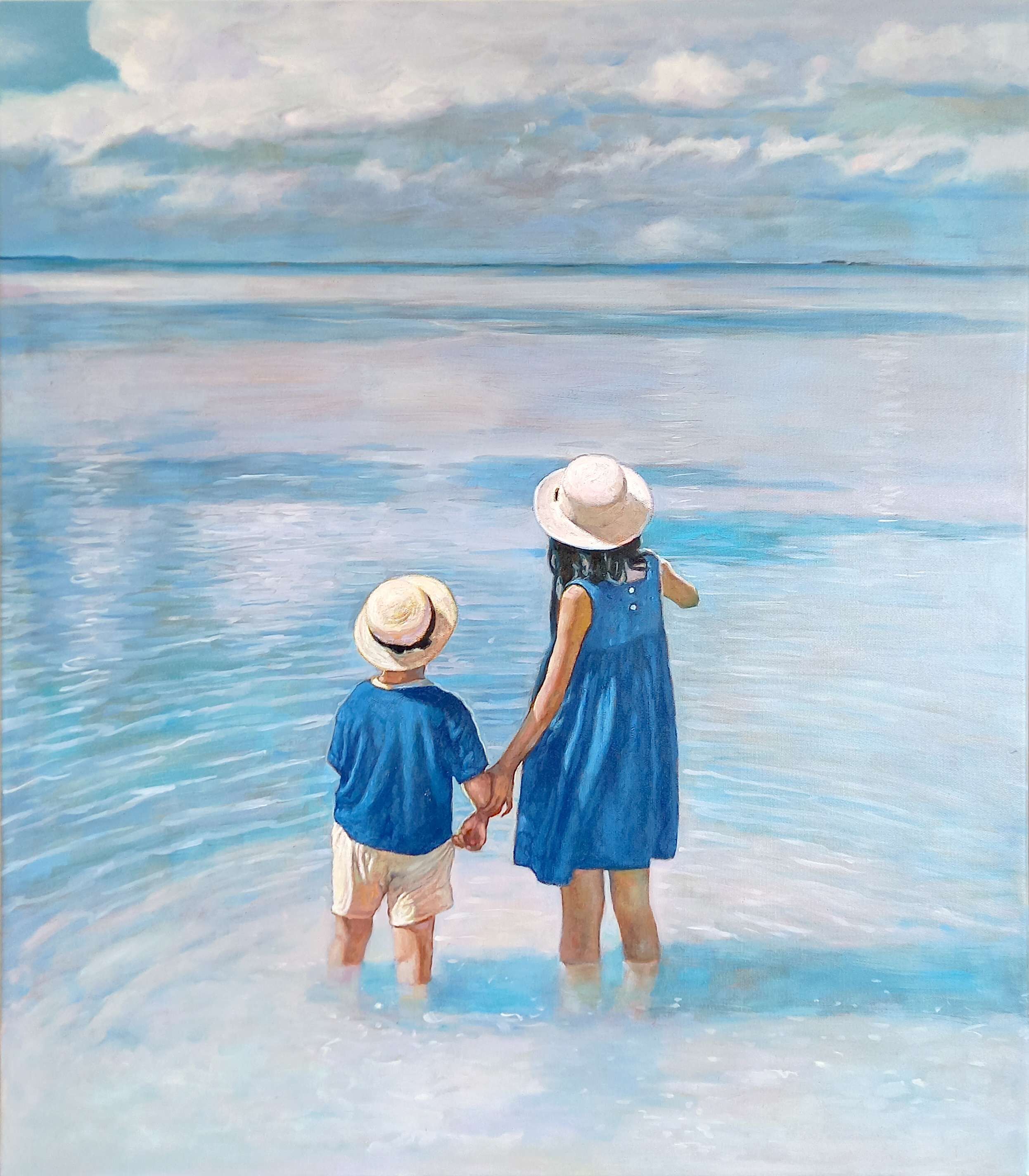 Kinder am Meer - Christian Herzig 1