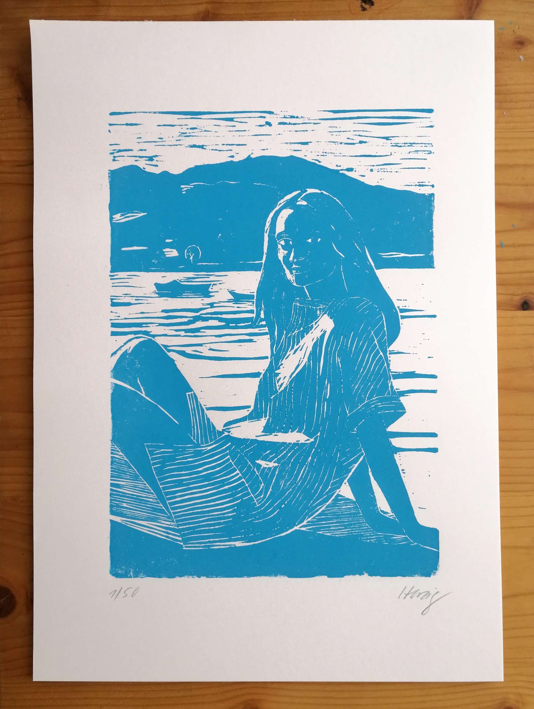 Frau am See - Christian Herzig 2