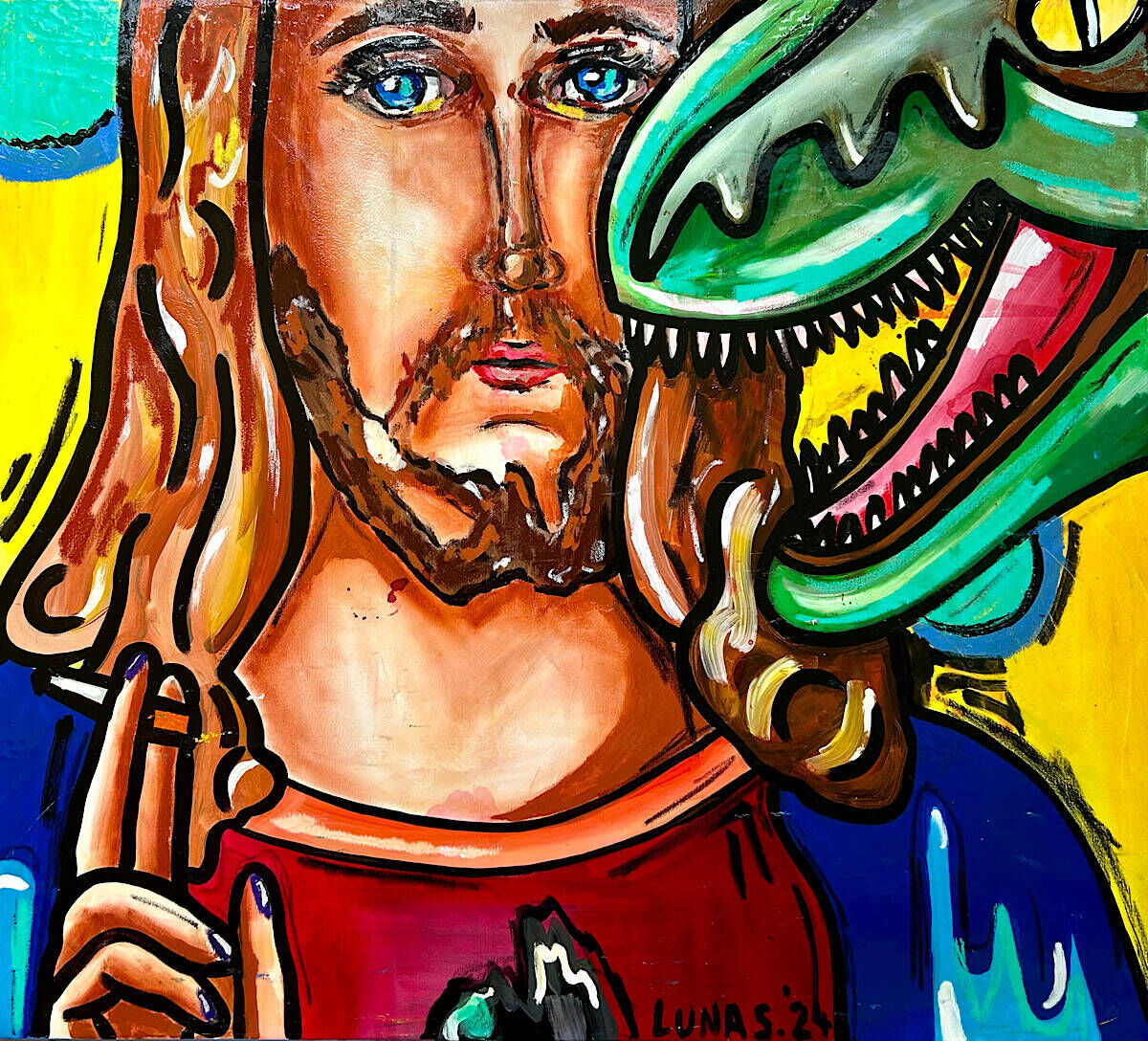 Jesus und der T-rex - Luna Stender 1
