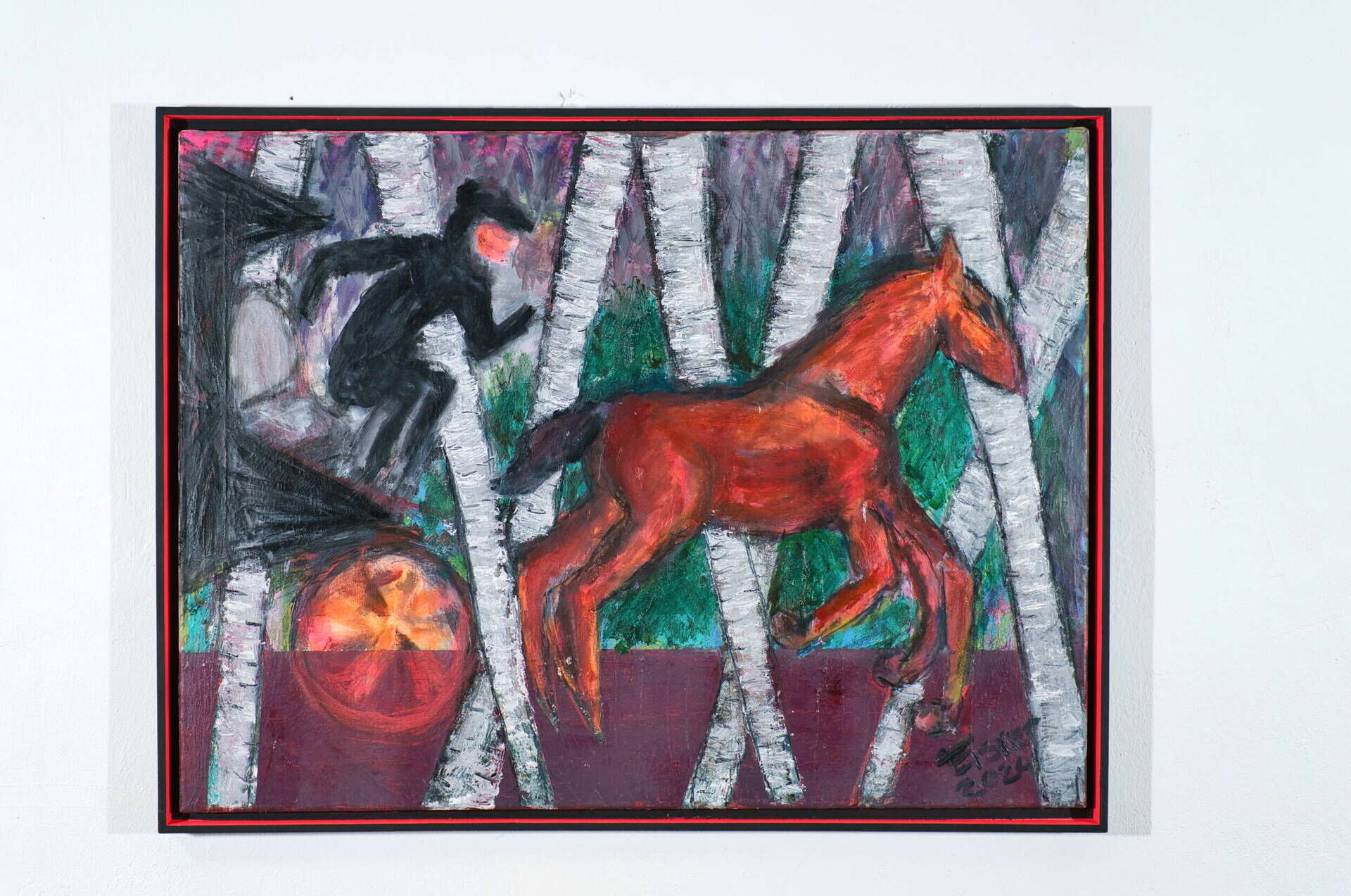 »Kapriziöse Pferde – Birkenwald« - Alexej Eisner 2