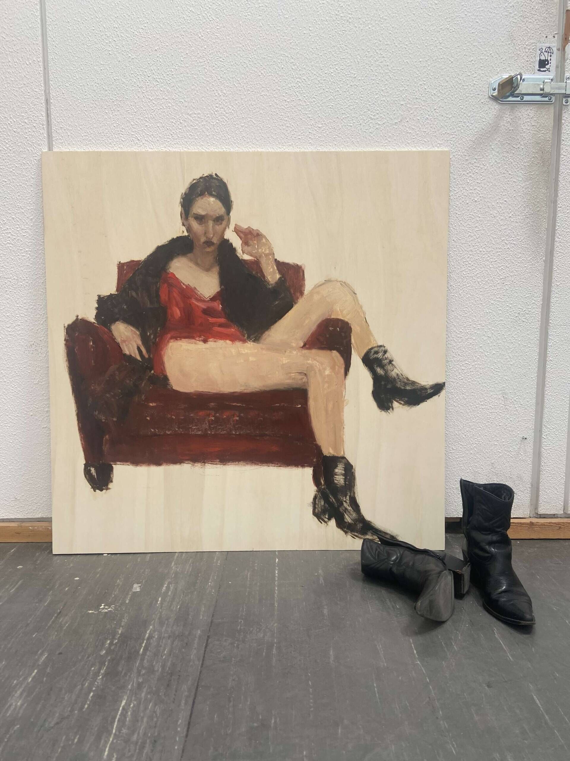 Auf dem roten Sessel - Lilli Geyer 2