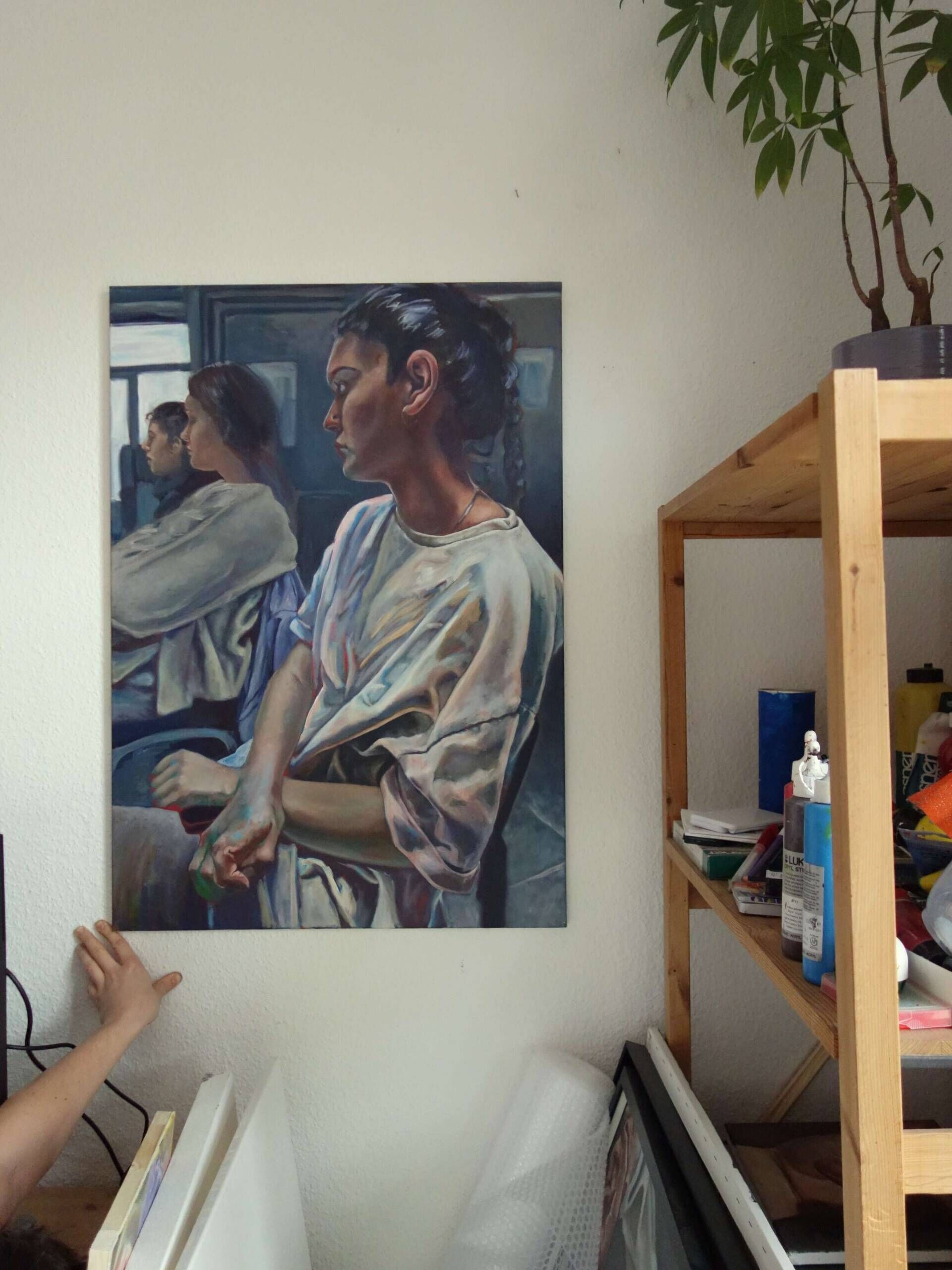 Ayban im Kolloquium  - Johanna Bajog 2