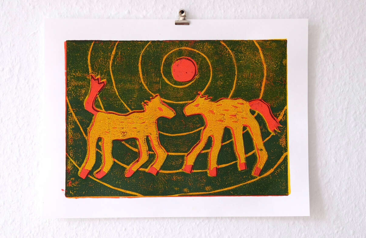 Pferde im Mondschein - Anna Leisner 4