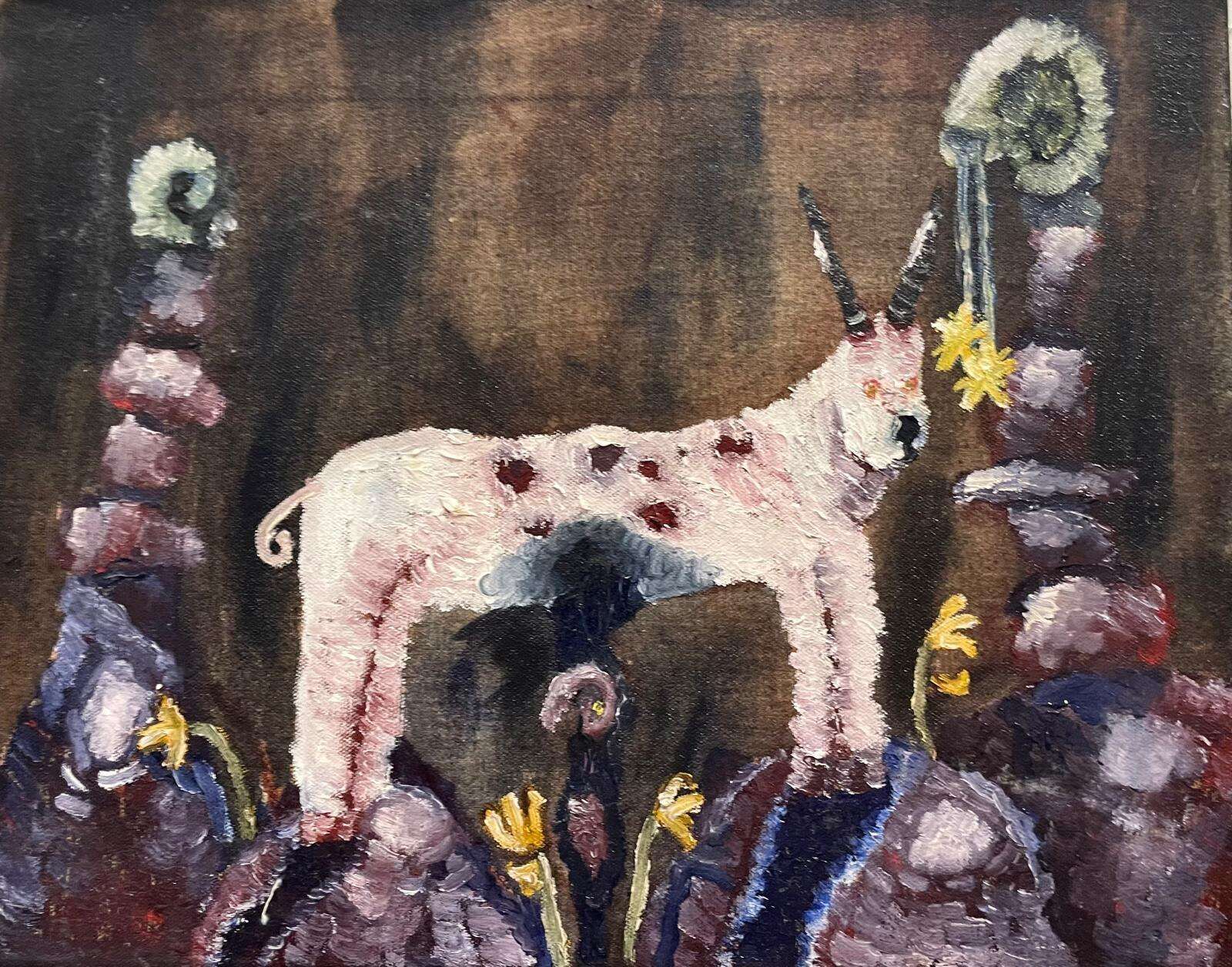 Aufopferung in Steinlandschaft - Michaela Jank 4