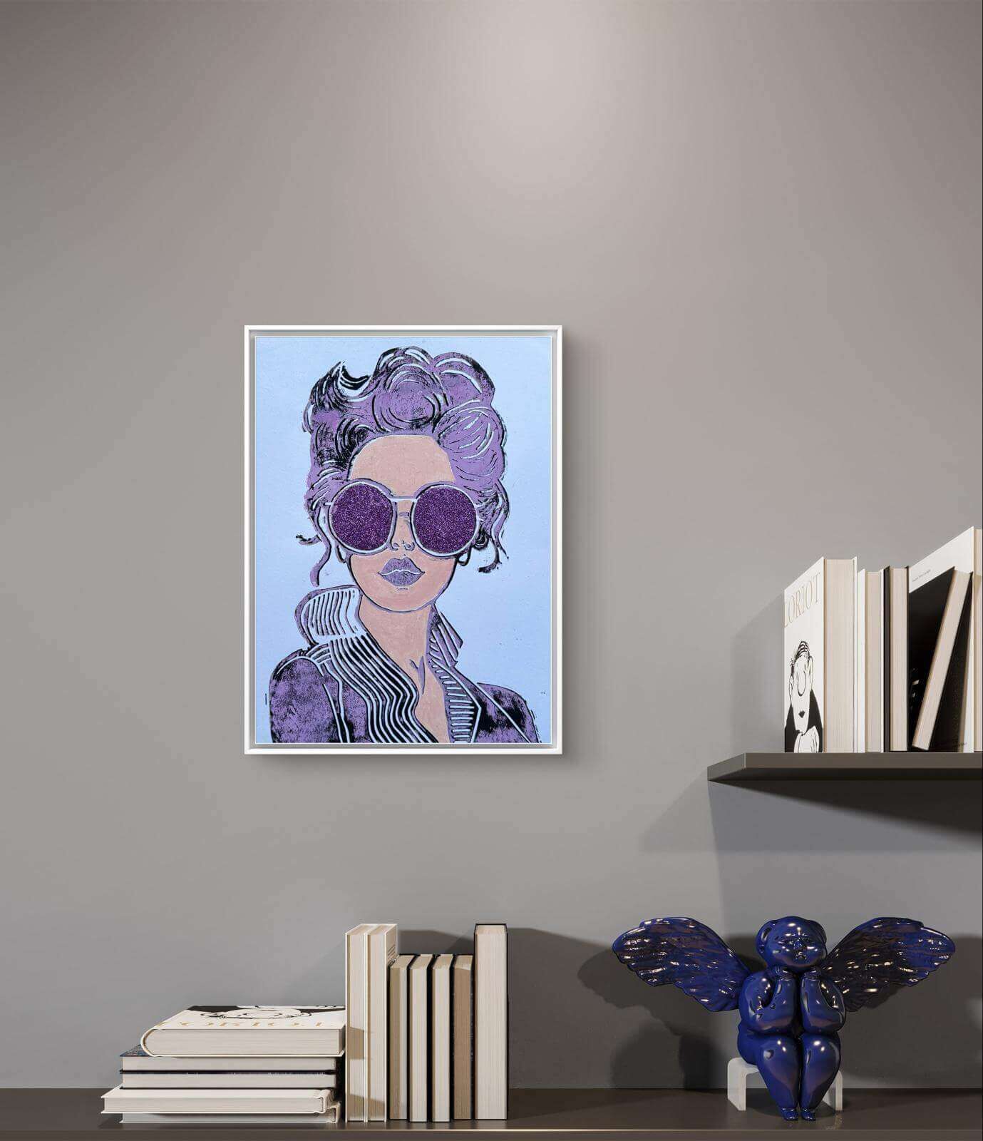 SOMMERGIRL IV Linoldruck - Sybille Stein 6