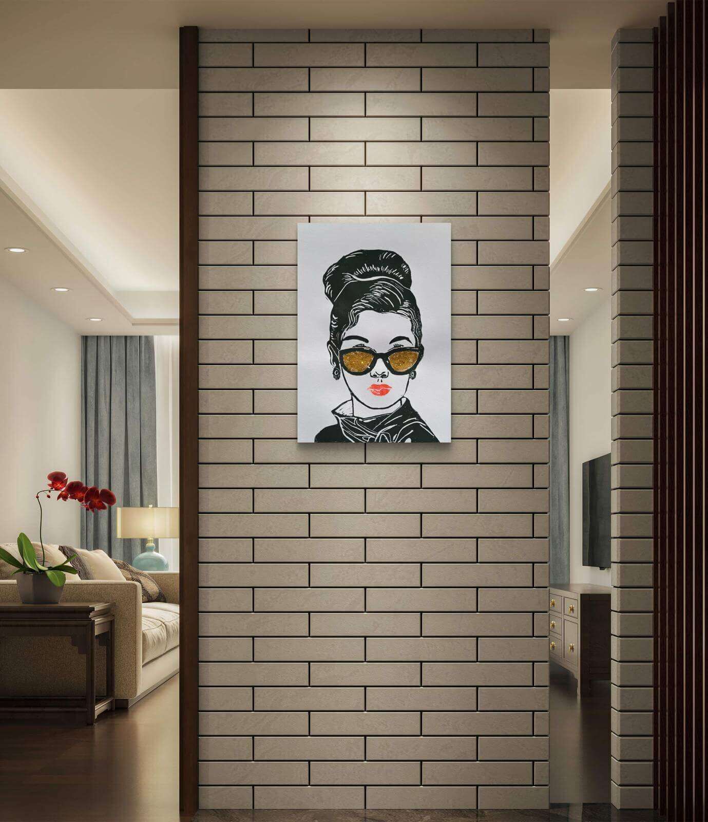 THE COOL GIRL 03 Linolschnitt - Sybille Stein 7