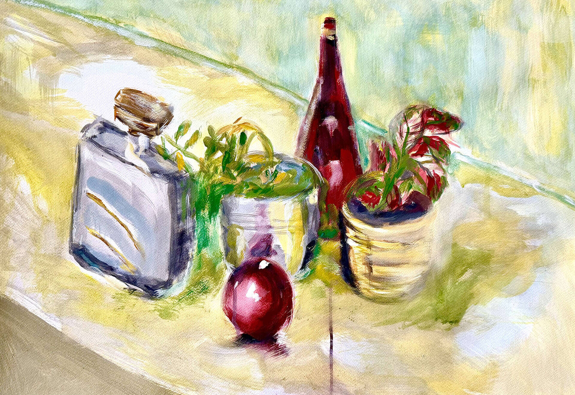 im Sommerlicht-Stilleben - Shin 1