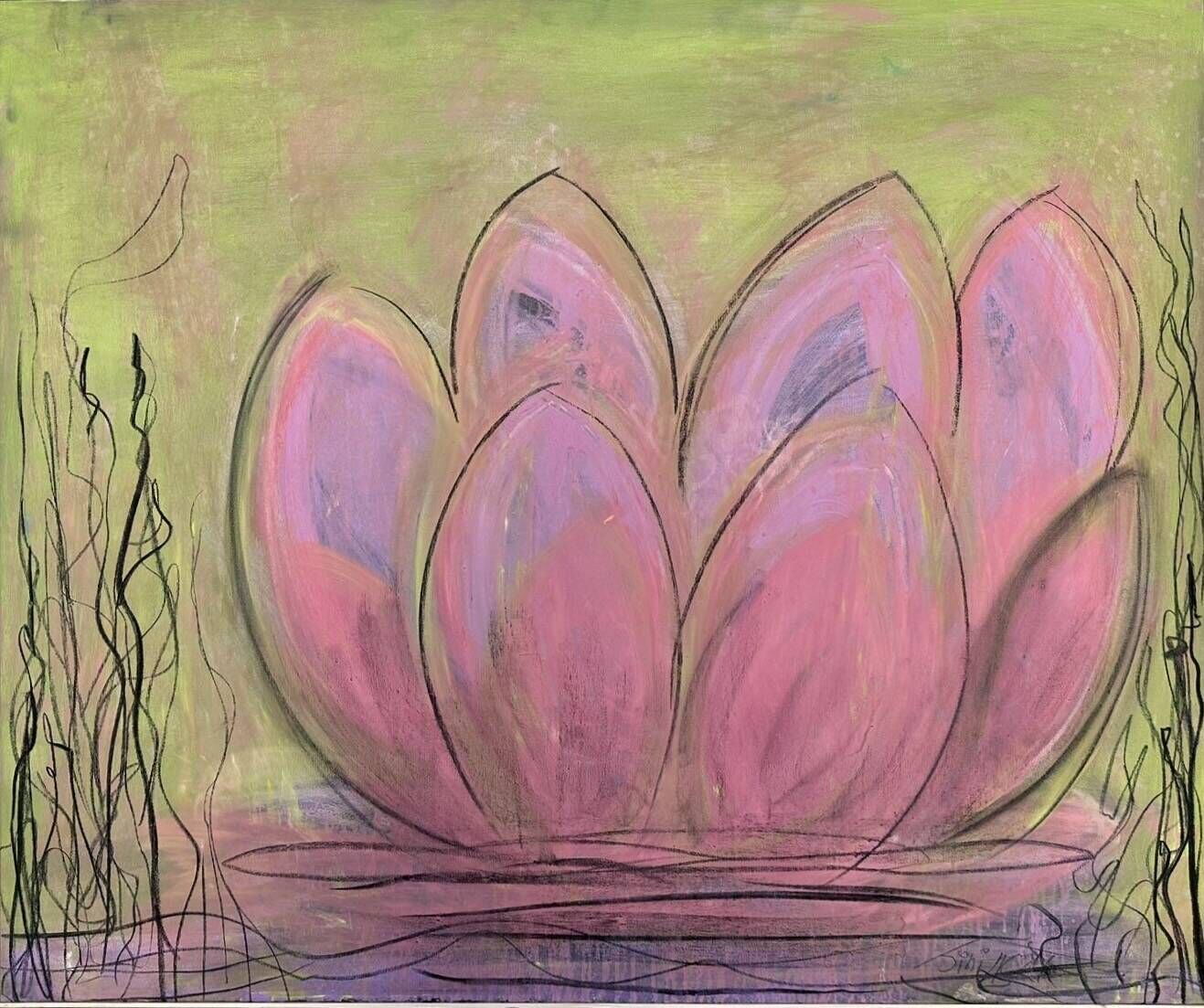 Waterlilies Pink Dream - Martina  Schepperle  1