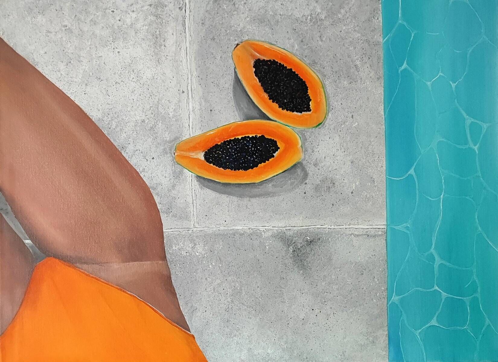 Papaya am Pool 