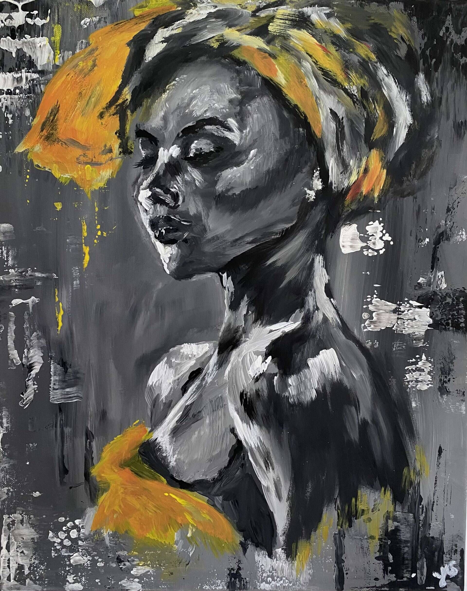 La Femme au Turban Doré - Yana Sahle 1