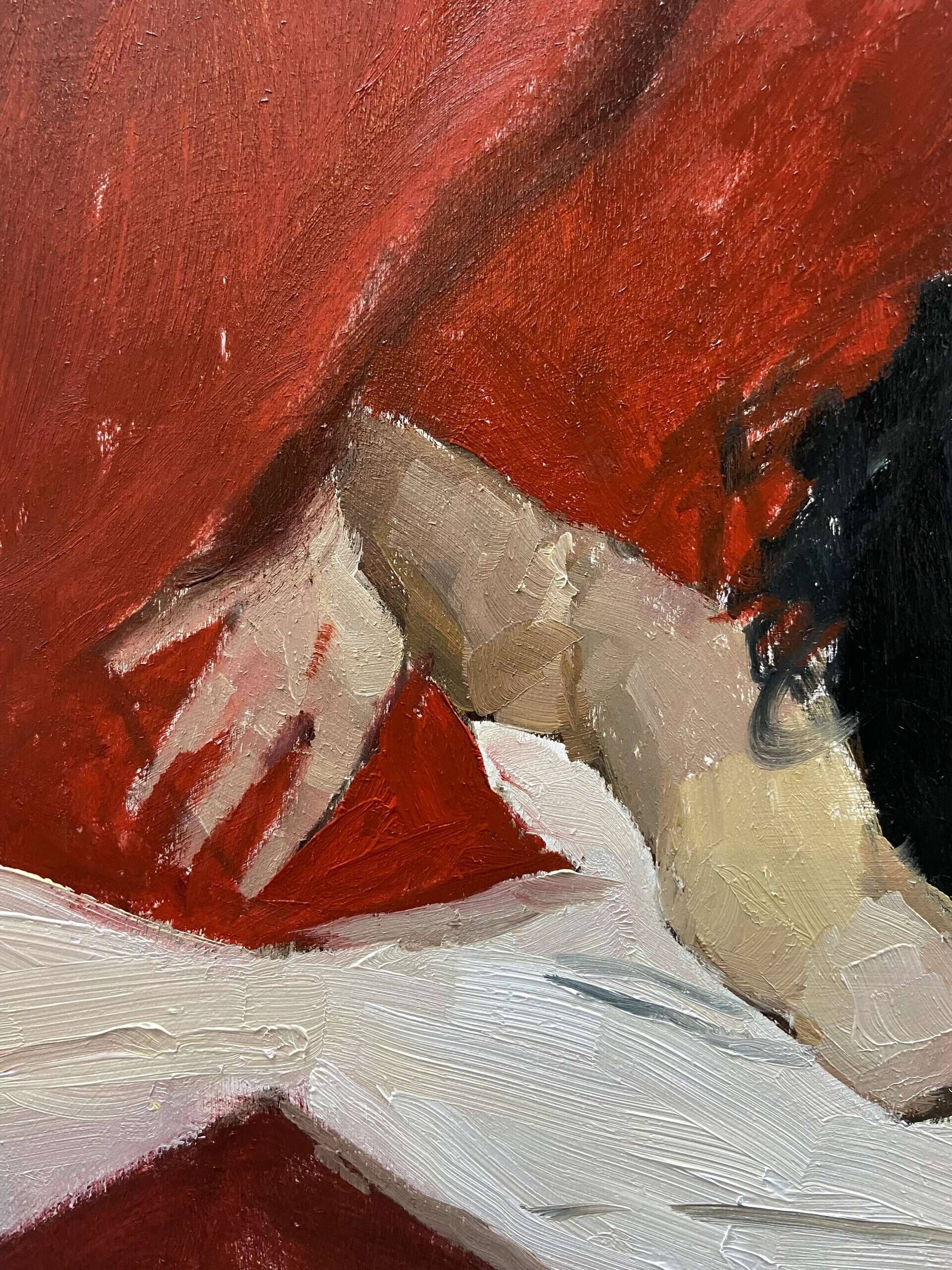 Ellen in red sheets I - Lilli Geyer 3