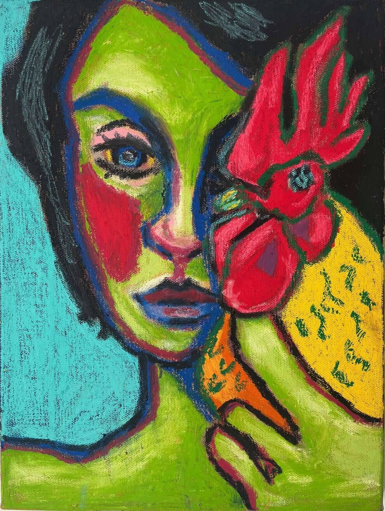 Mit dem Huhn - Anna Hopfensberger 2
