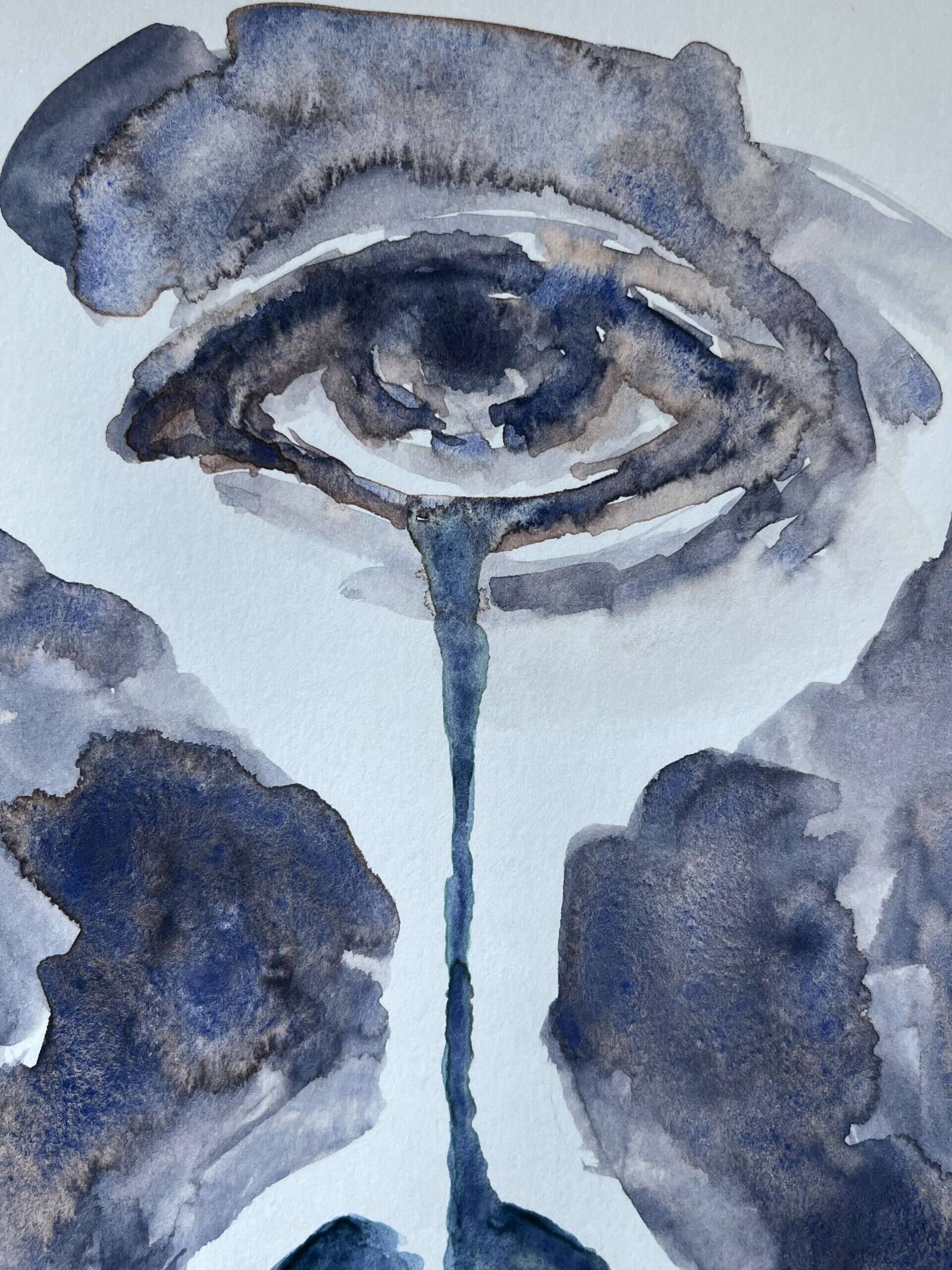 Crying eye - I saw 3