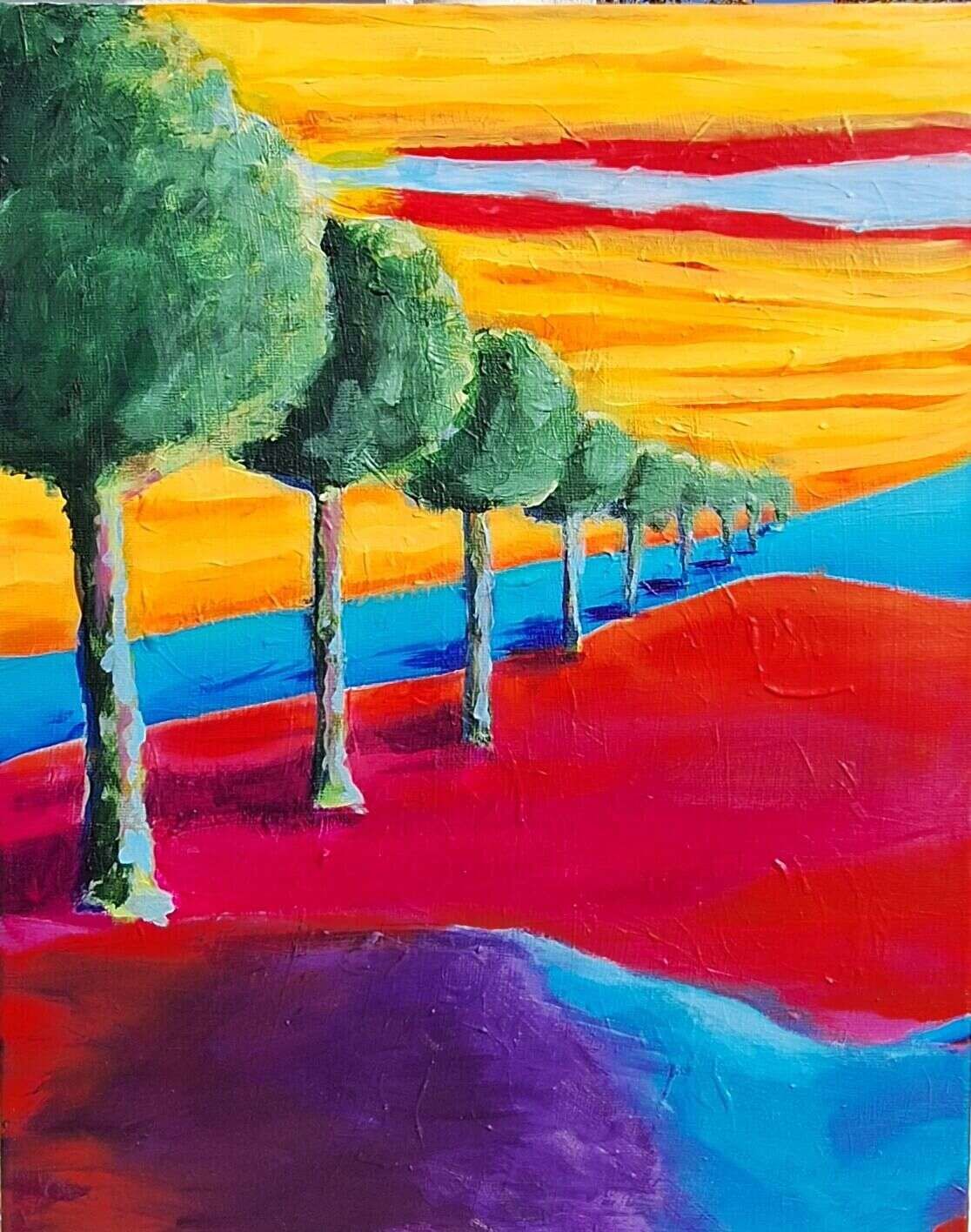 Tree Lines - Sara Wimmers 1