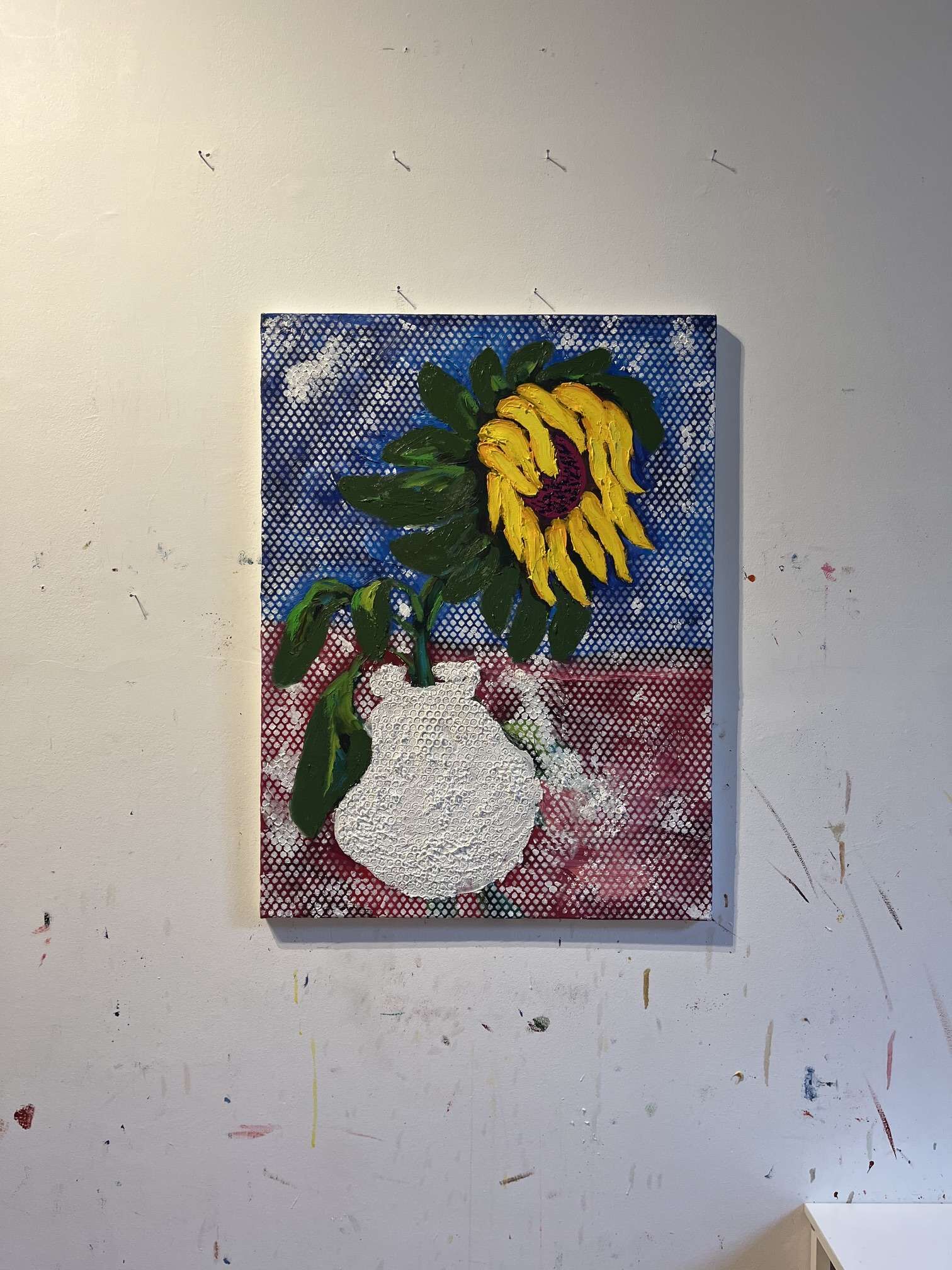 Die Sonnenblume in der Vase - Anna Hopfensberger 3
