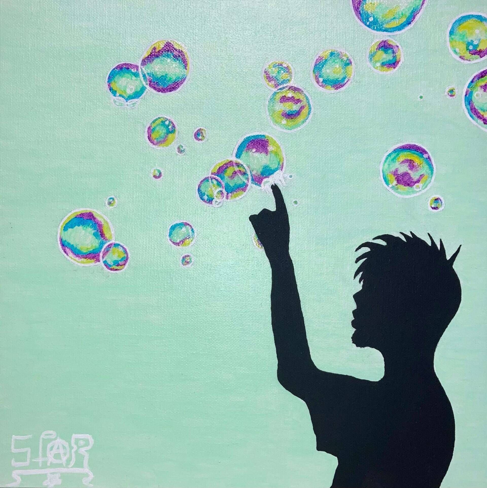 Destroying bubbles - Star 2