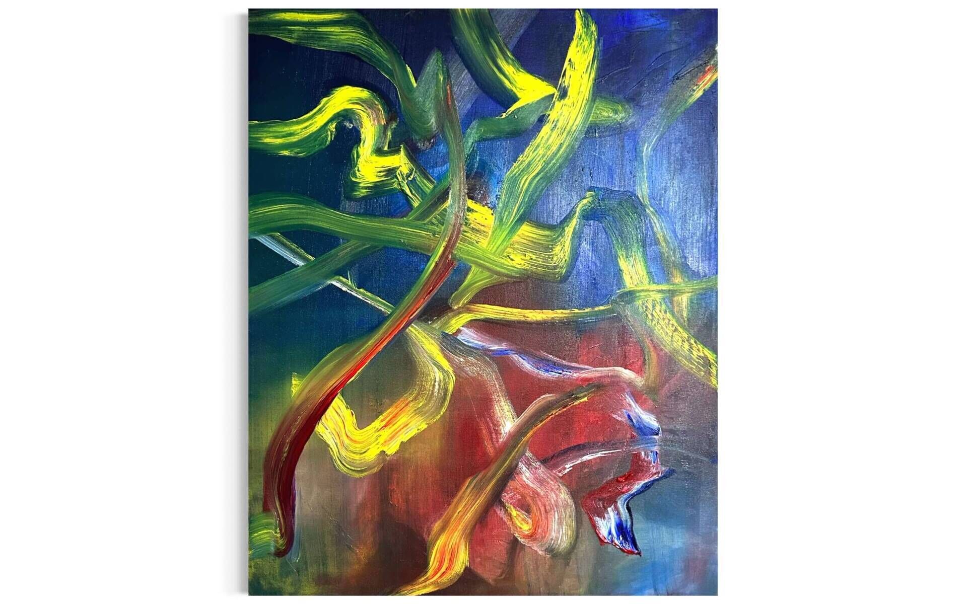 Studie nach Joan Mitchel  - Leonel Perez 2