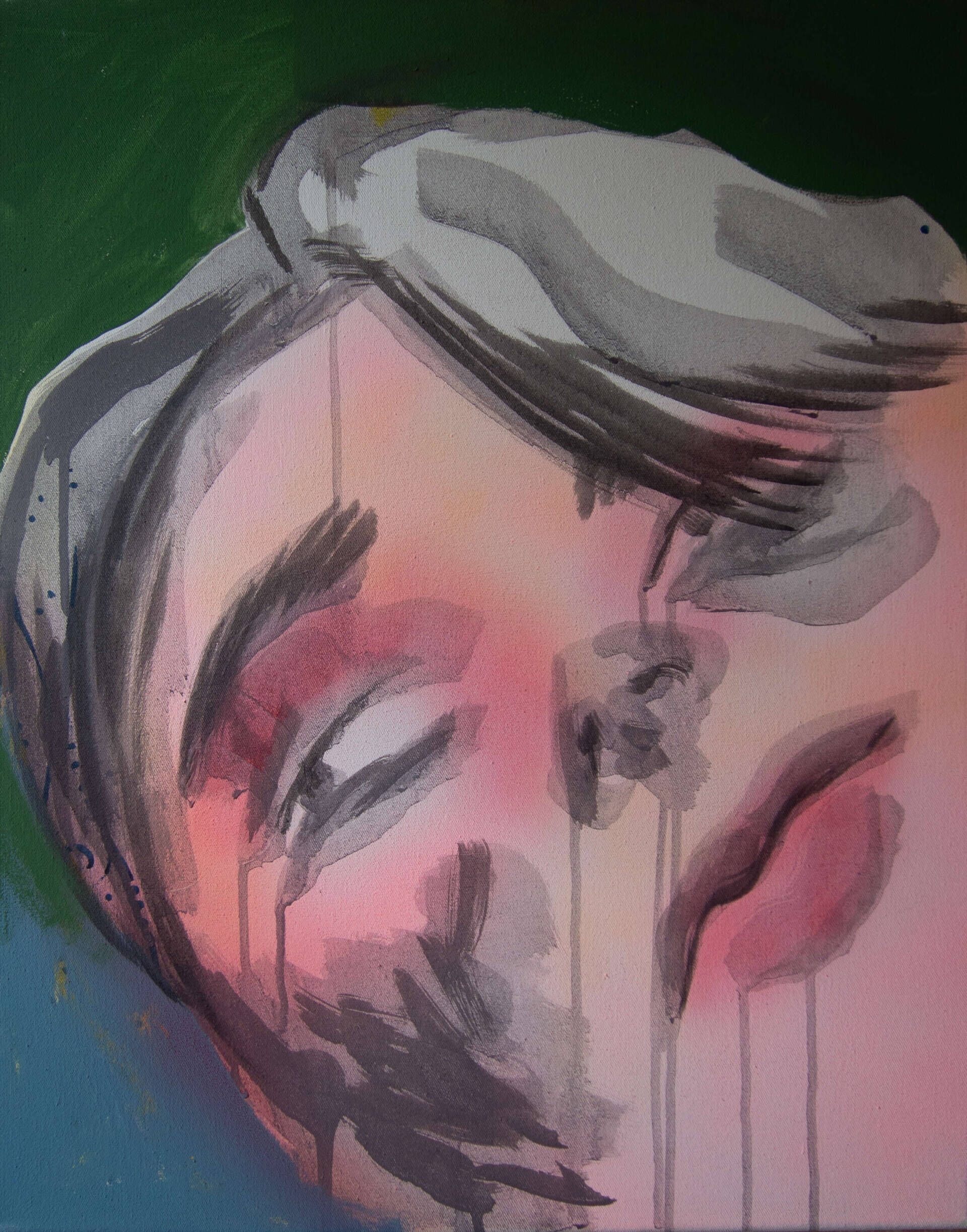 The Rose (portrait of Natalia) - Charlotte Genser 2