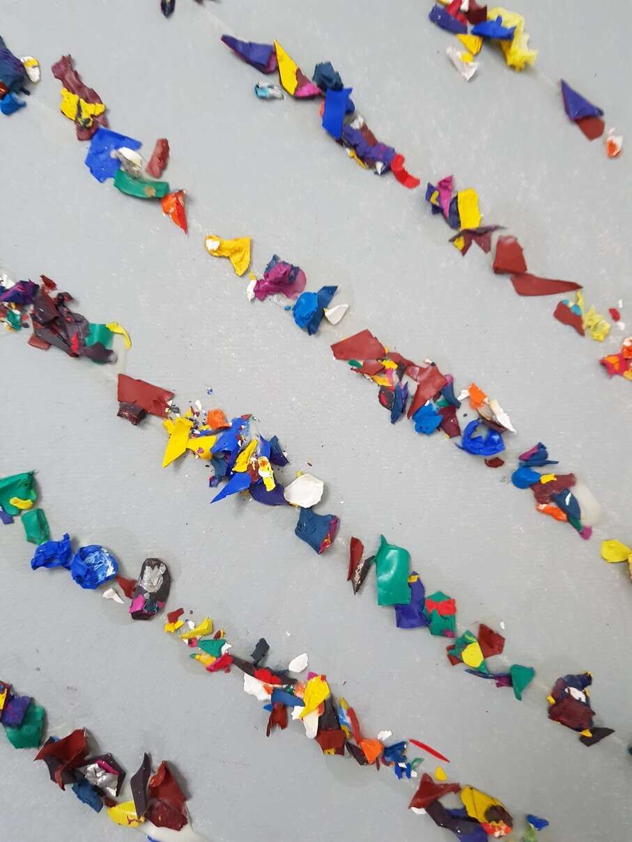 abstract866 - porcellaine lines - DAMIAN 2