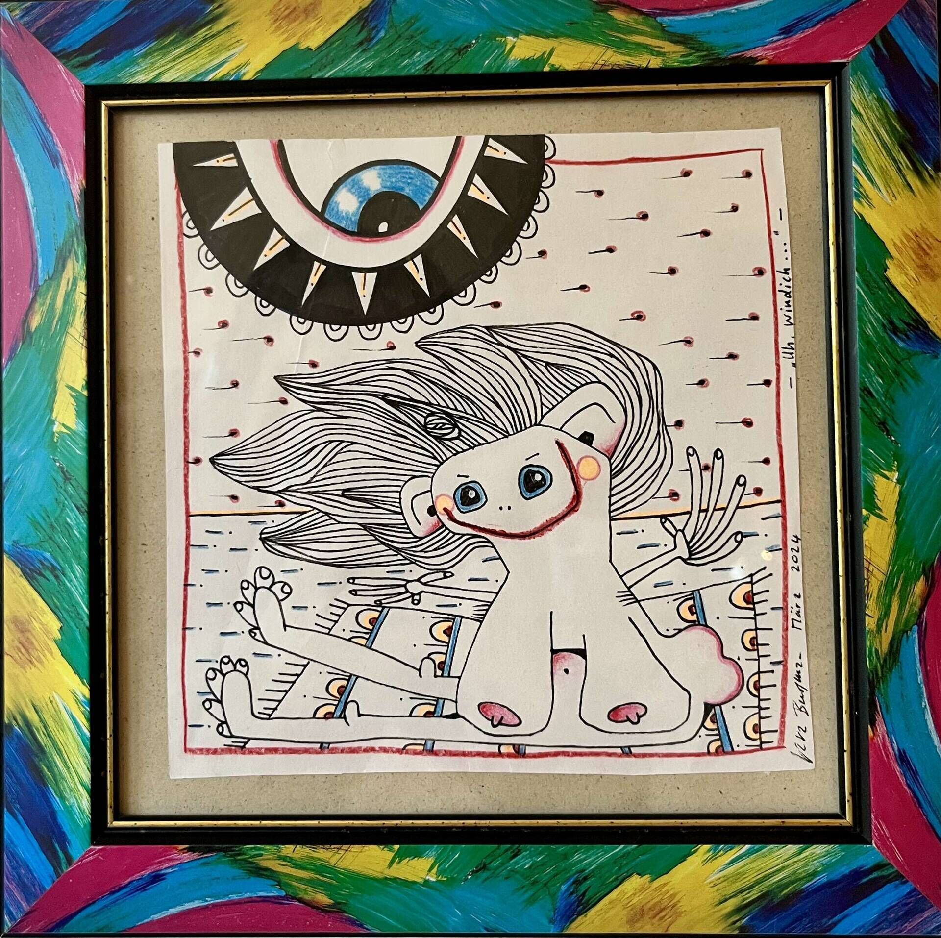 "uh, windig" - Lara Burgmann 1