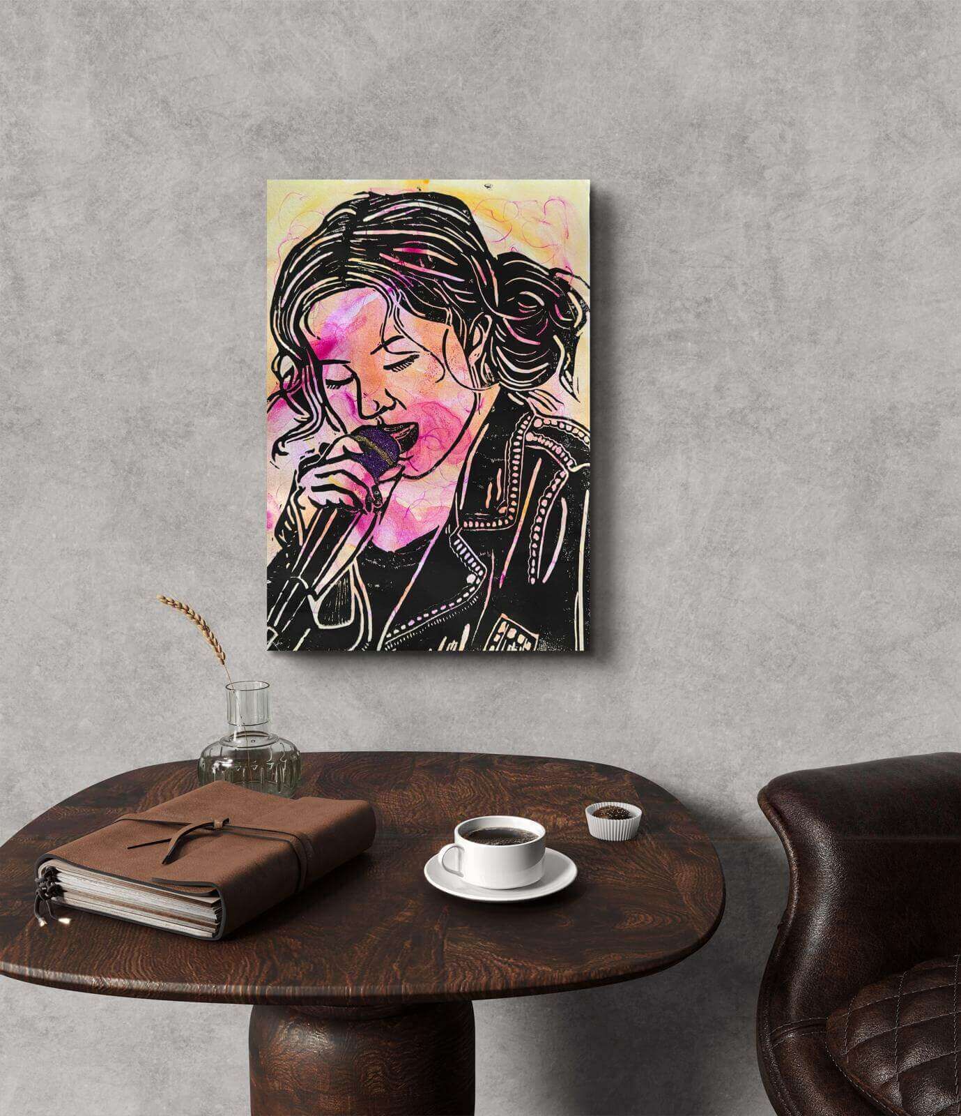 ROSE Linolschnitt 01 - Sybille Stein 7