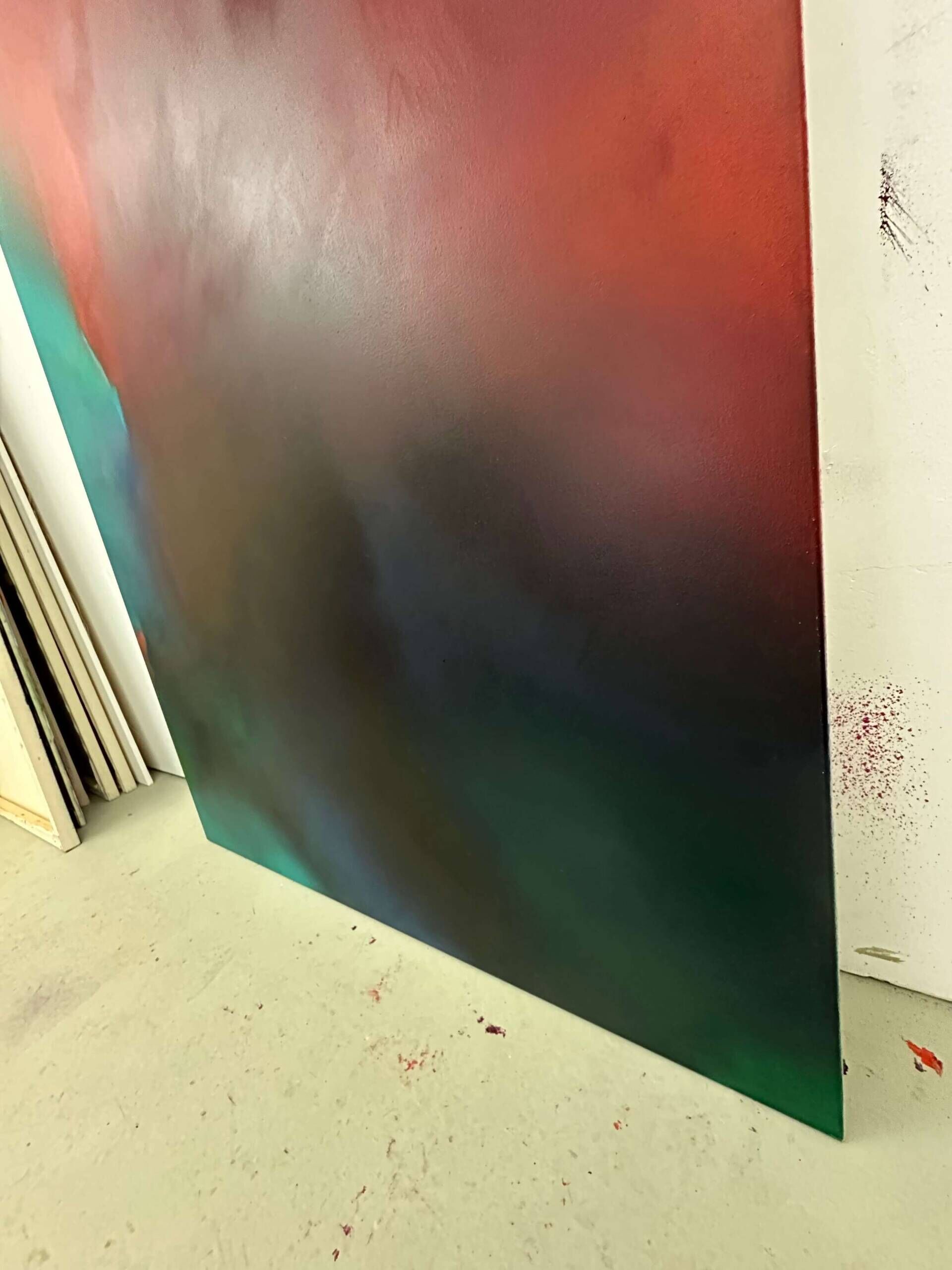 Farbbad Rotblautürkisgrün - Antje Bockeloh 4