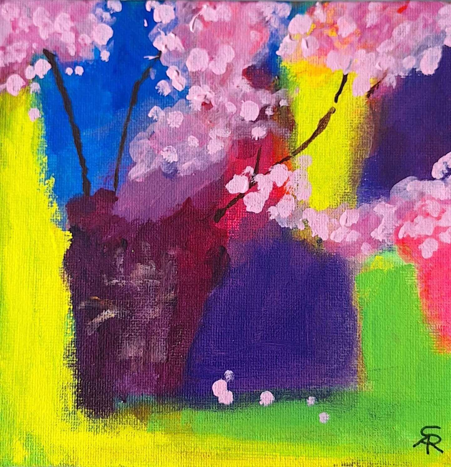 Cherry Blossom in Vase #199 - Sara Wimmers 1