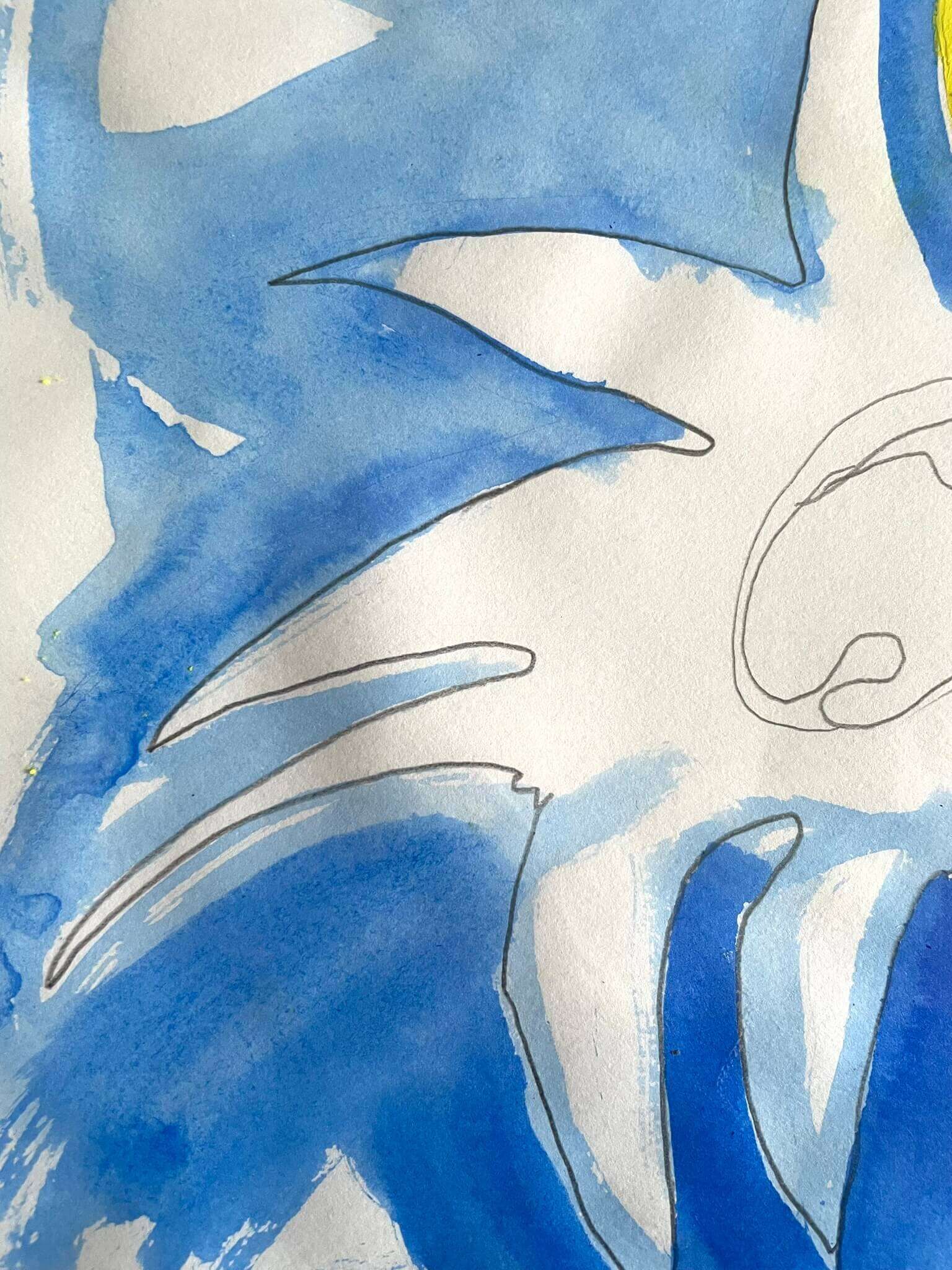 o.T. / Blue Flowers - Leoni Hannah 5