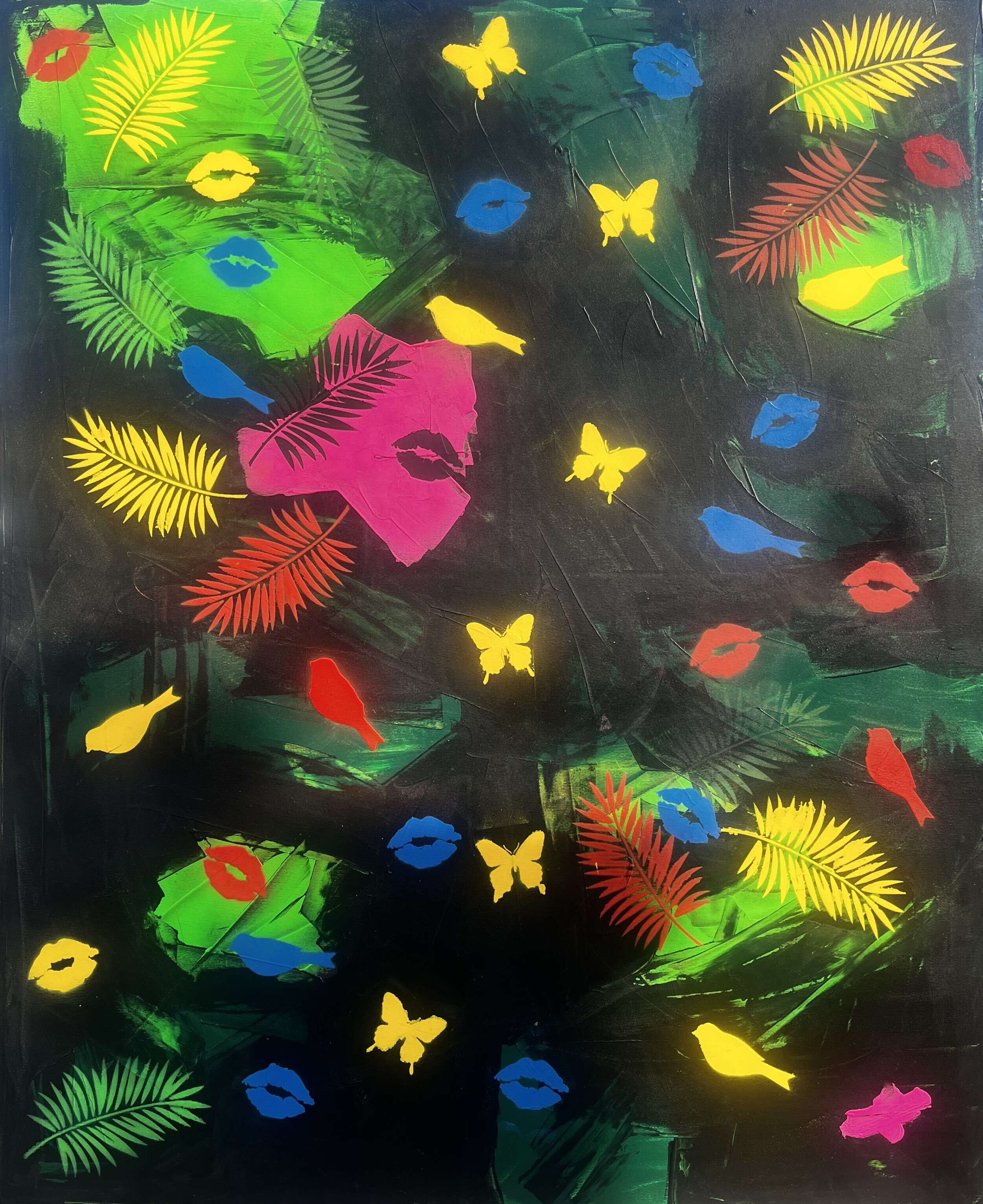 Meet me at the Jungle Kiss Kiss Love II - Sara von Meer 1