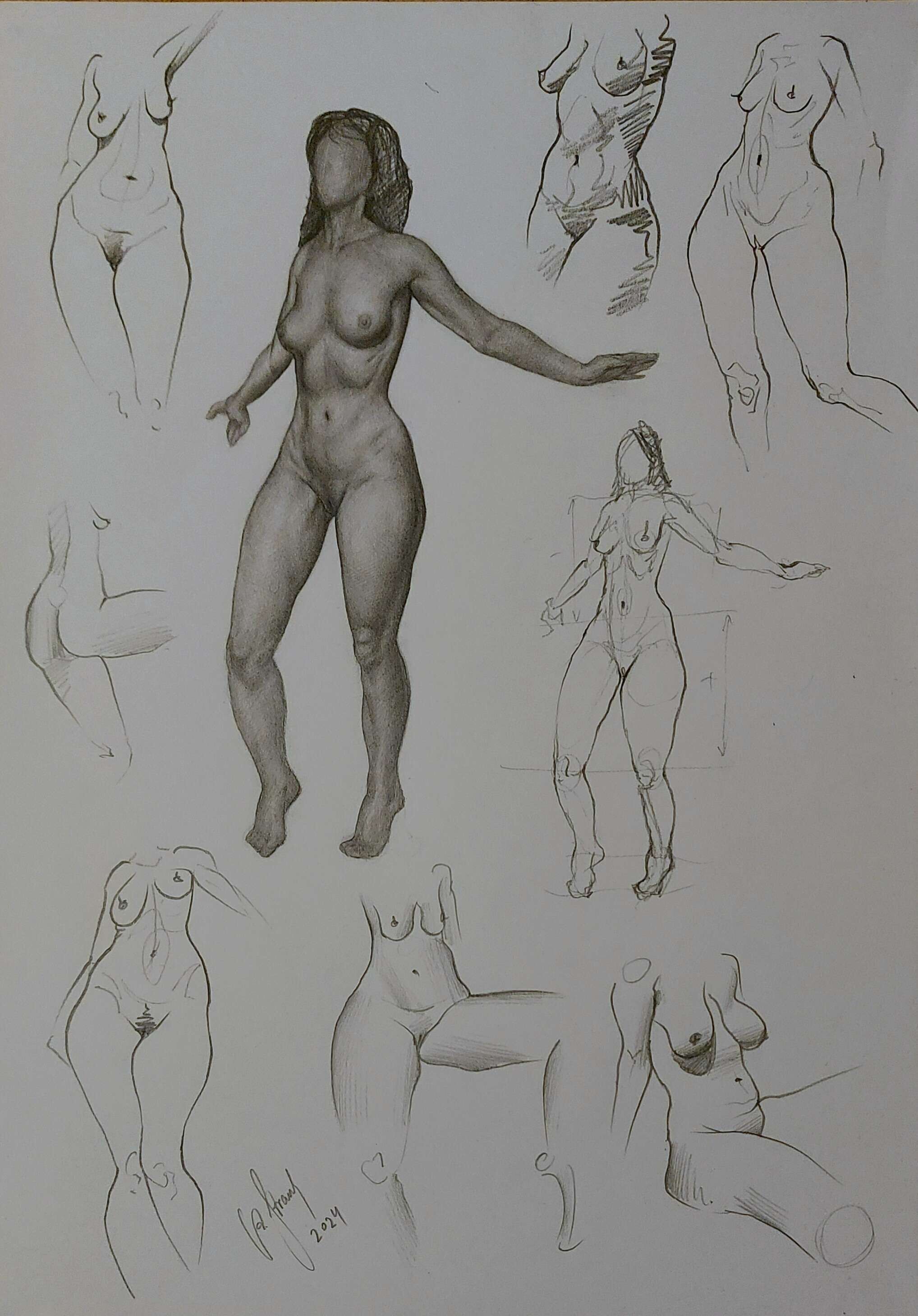 Aktstudien  - Alexander Straub 1