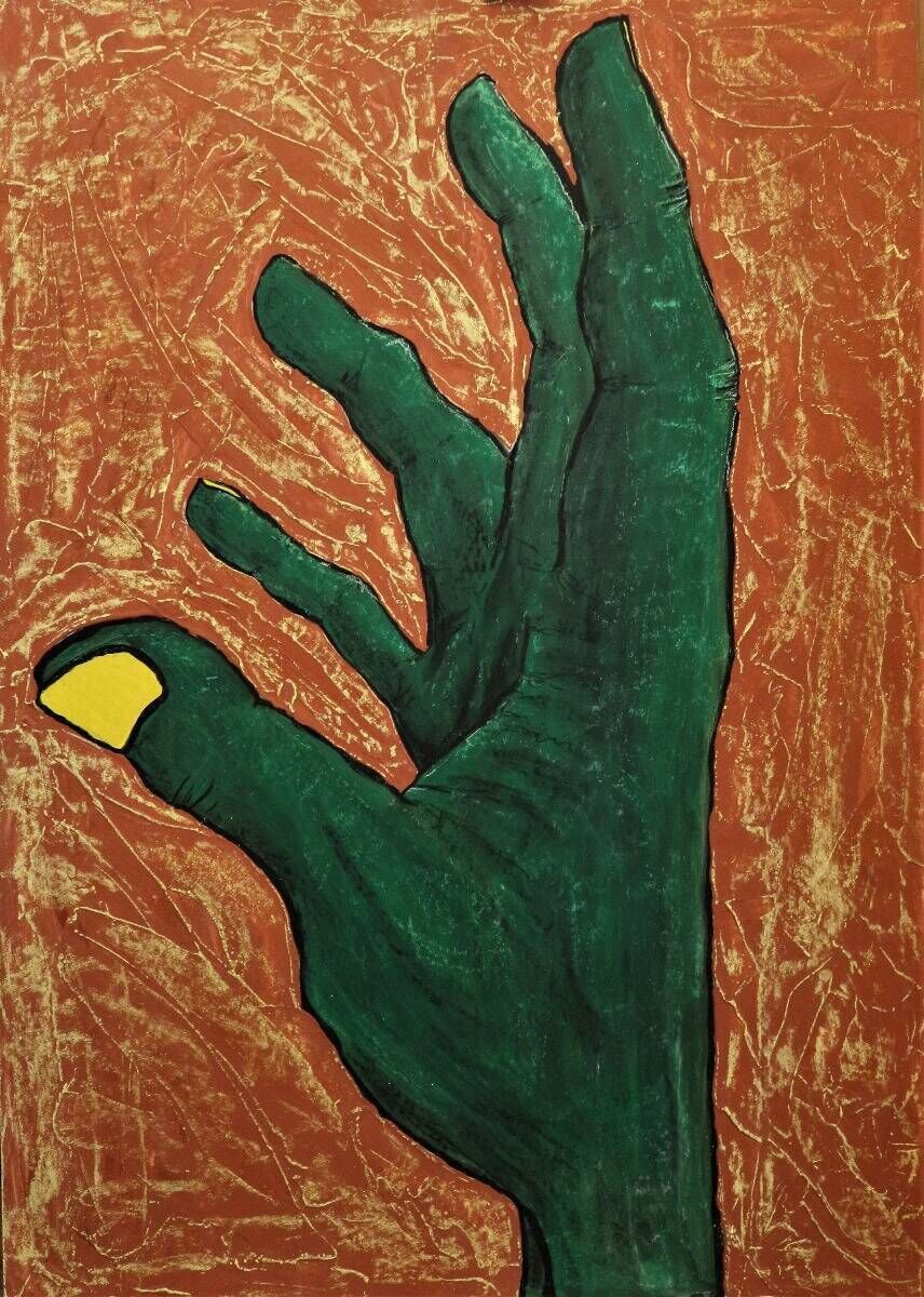 Grüne Hand