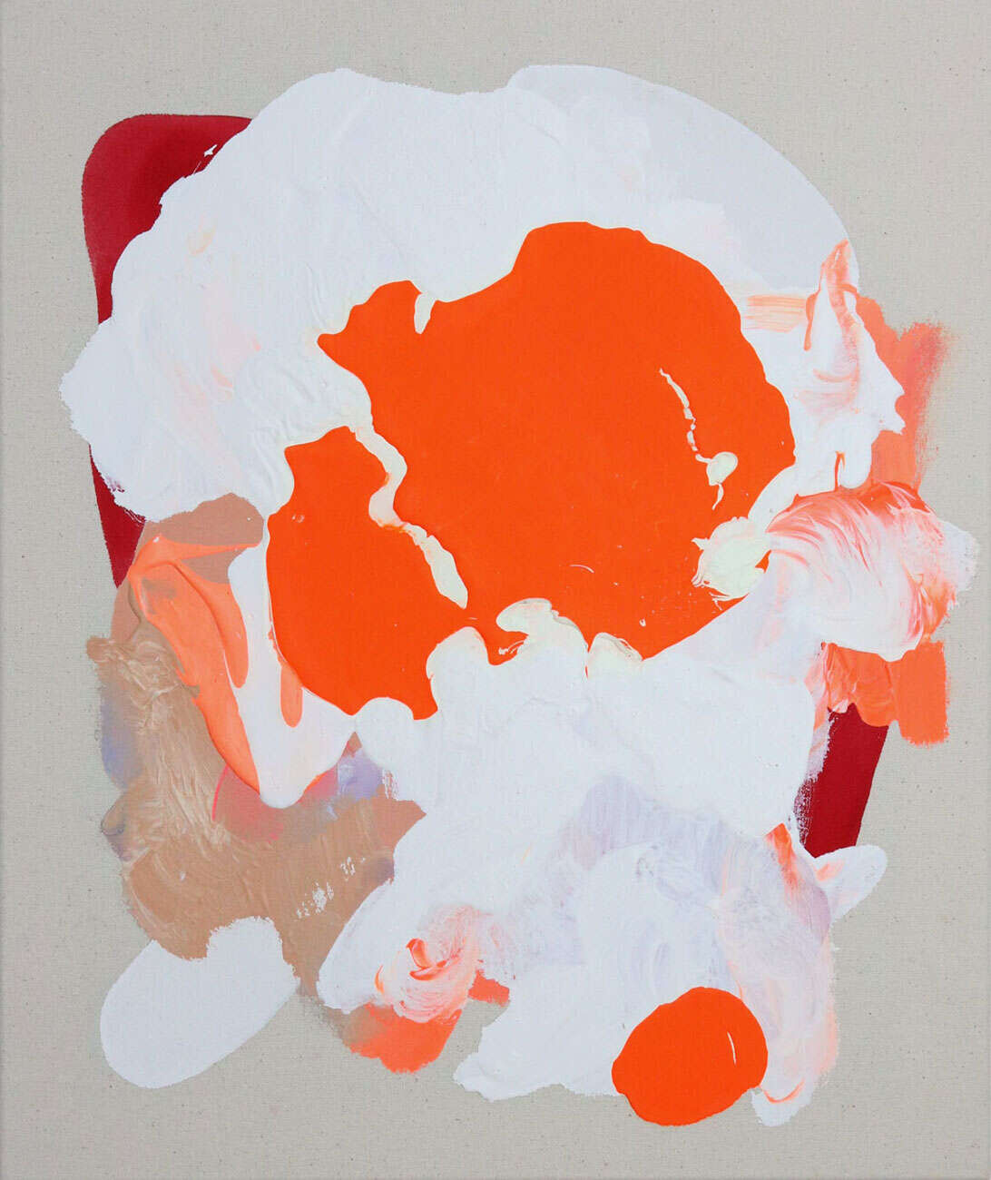 Fließend Orange Weiss - Jana Gruszeninks 1