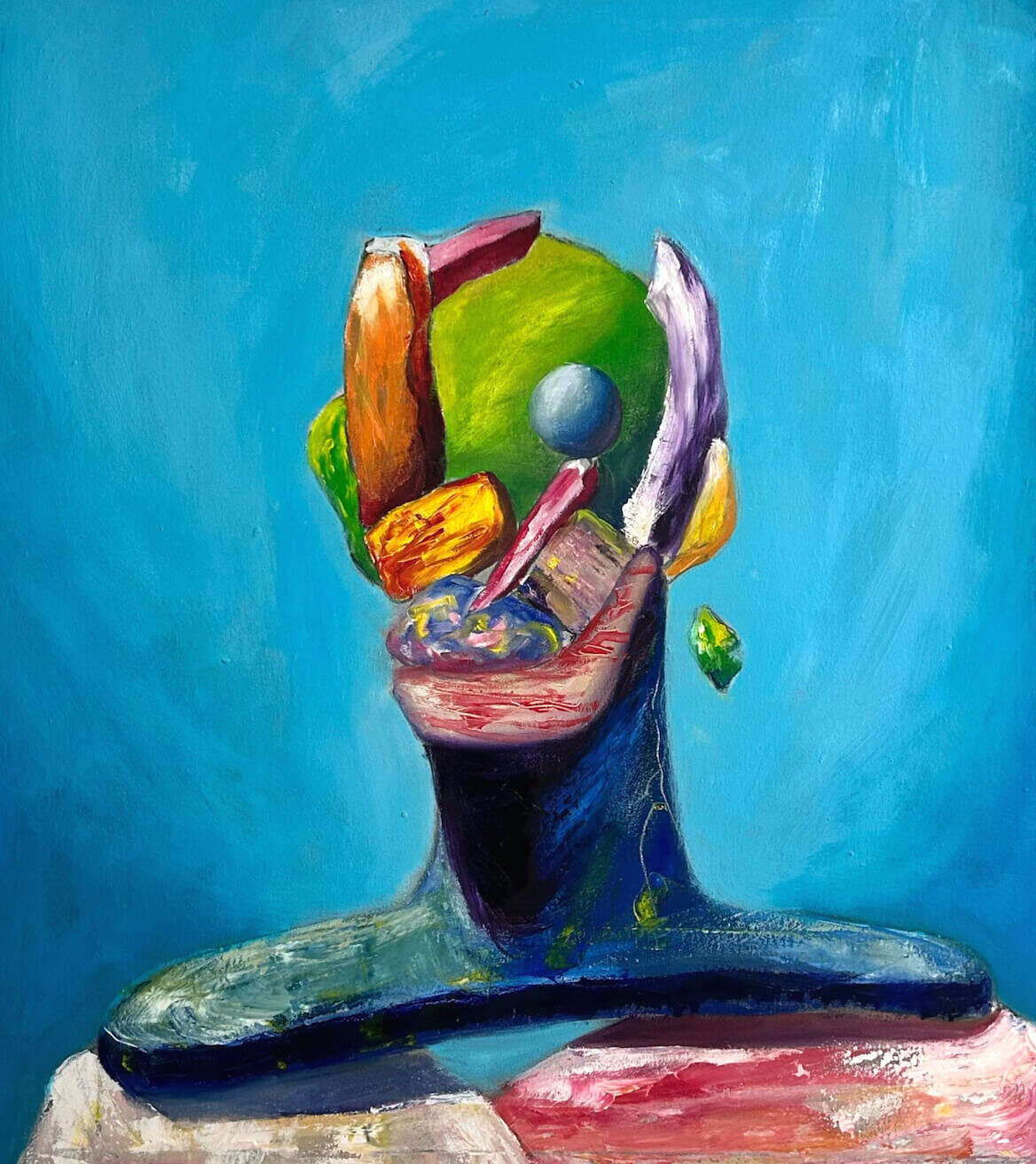 Stein-Portrait (Studie) - Leonel Perez 1